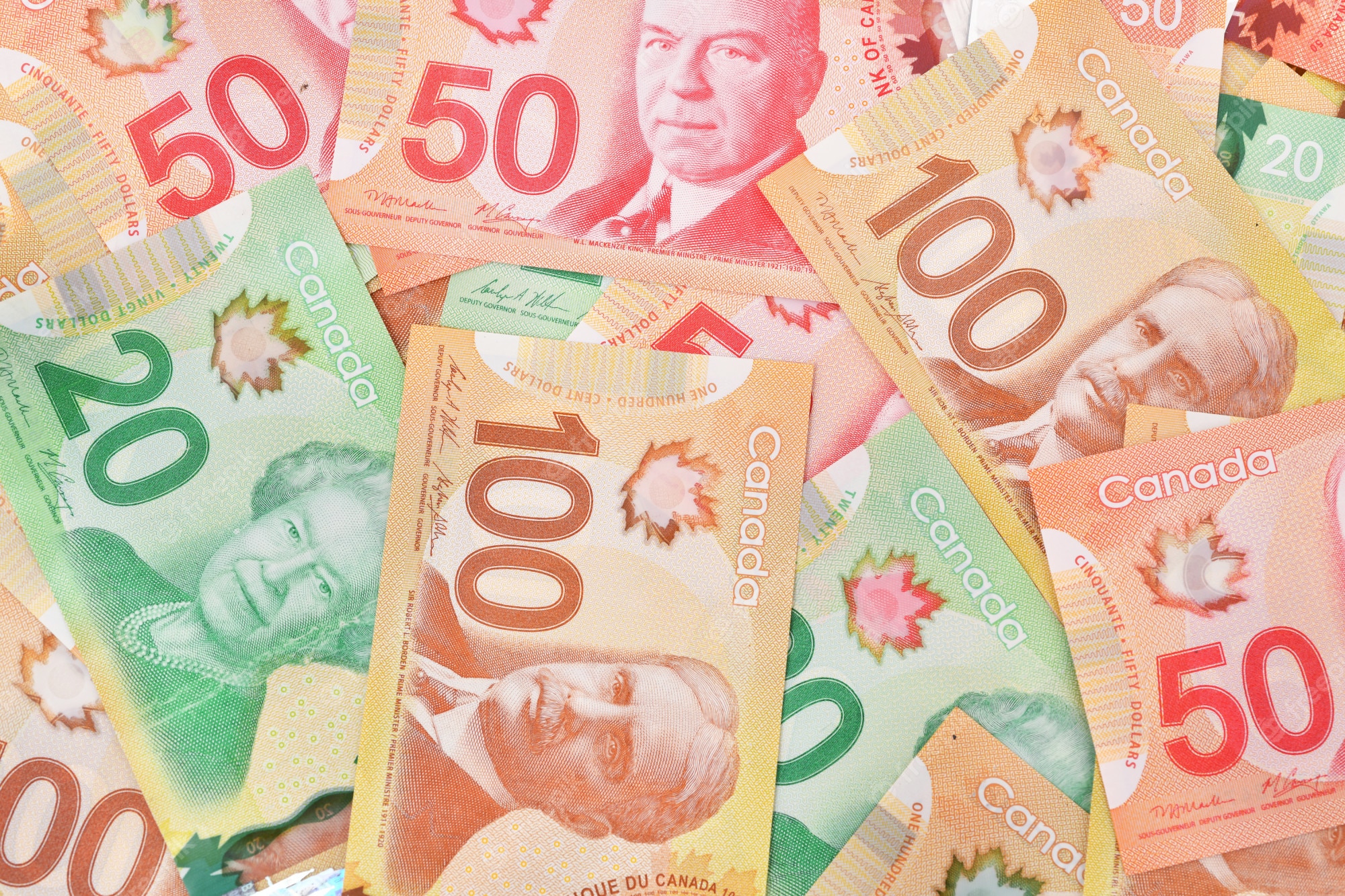 Canadian Money Wallpapers Wallpaper Cave