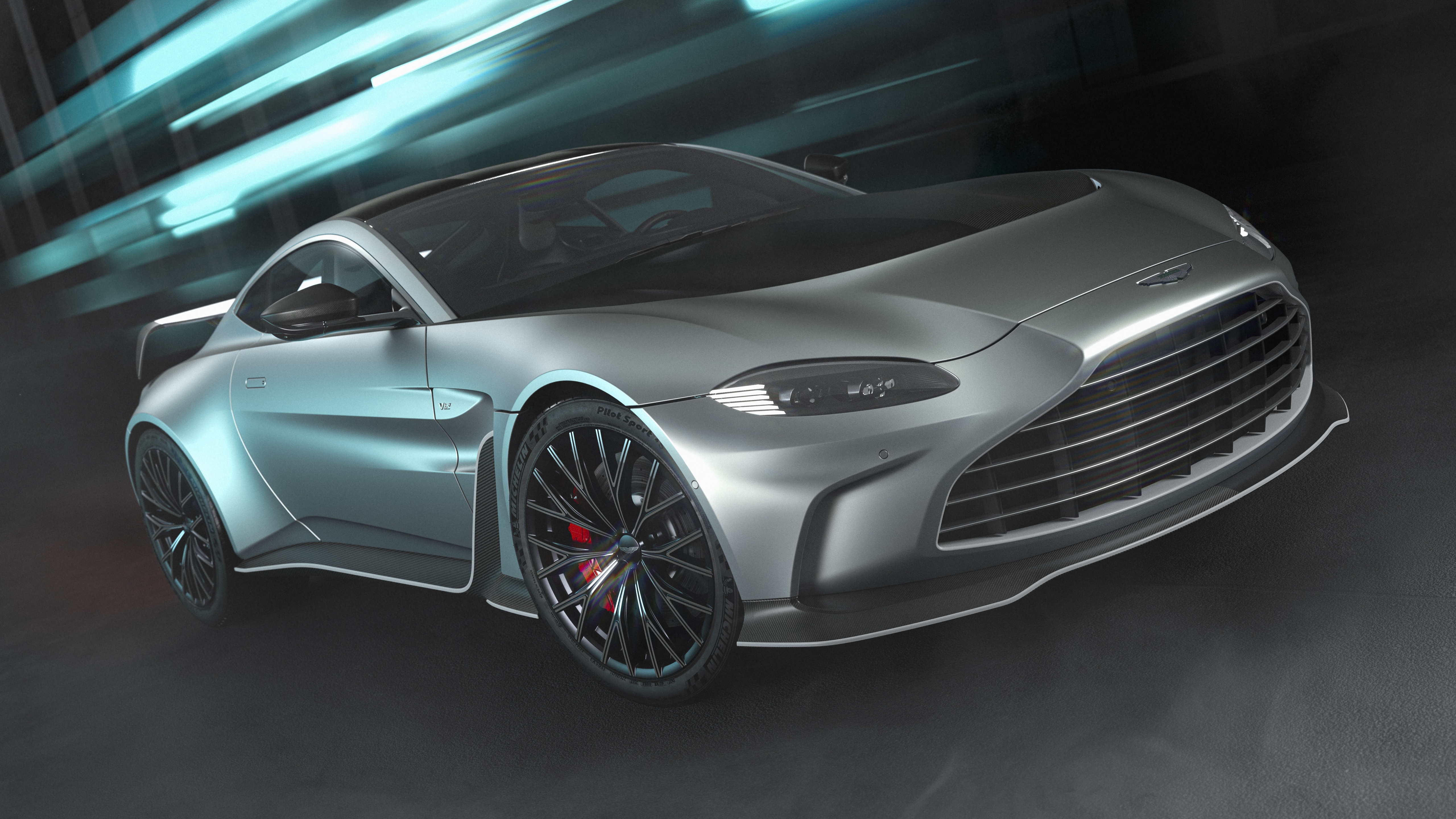 Aston Martin V12 Vantage Wallpaper 4K, 2023, 5K, Cars