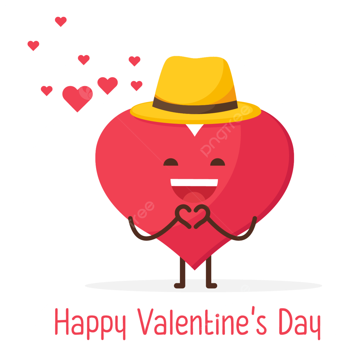 Love Valentines Day Vector Design Image, Cute Creative Love Wishes Happy Valentines Day, Modern Stylish, Creative Hand Drawn, Cartoon Couple PNG Image For Free Download