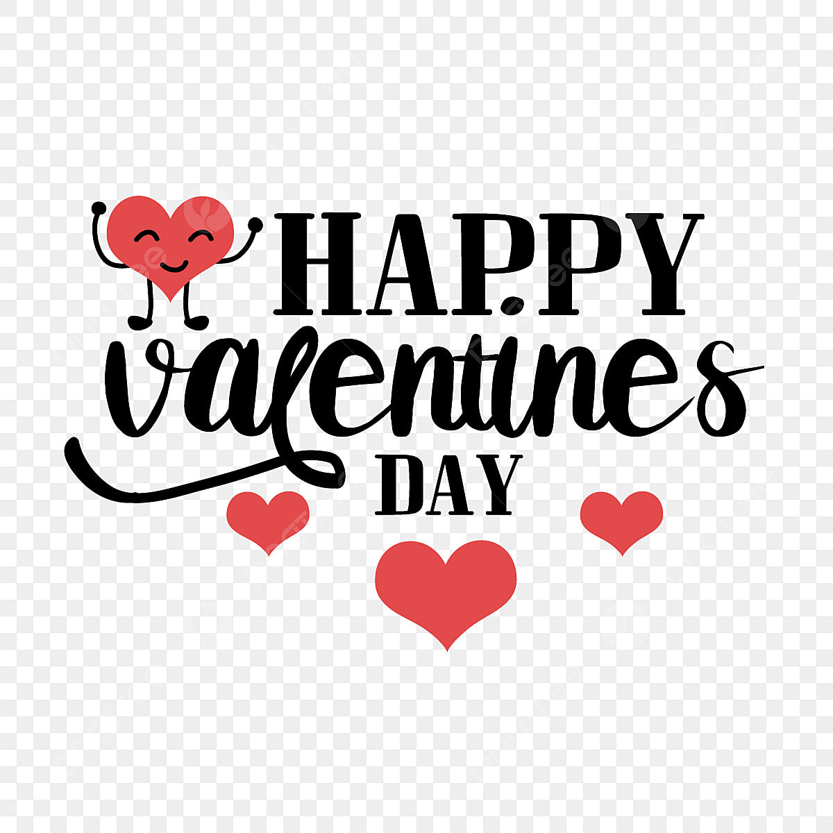 Love Valentines Day Vector Design Image, Hand Drawn Cartoon Valentines Day Love Svg Font, Svg, Valentine S Day, Love PNG Image For Free Download
