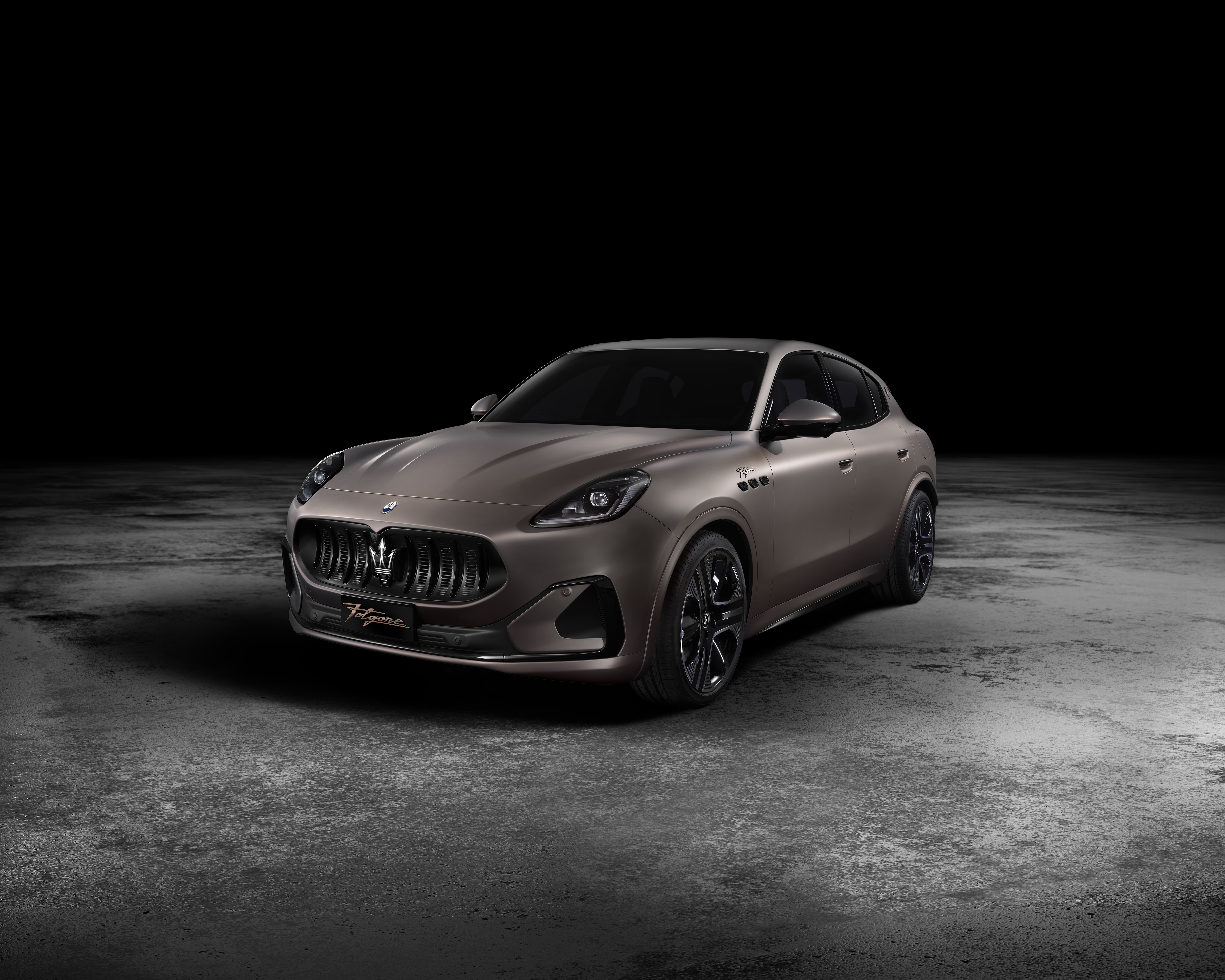 Maserati Grecale Folgore Wallpaper 4K, 2023, Dark background, Cars