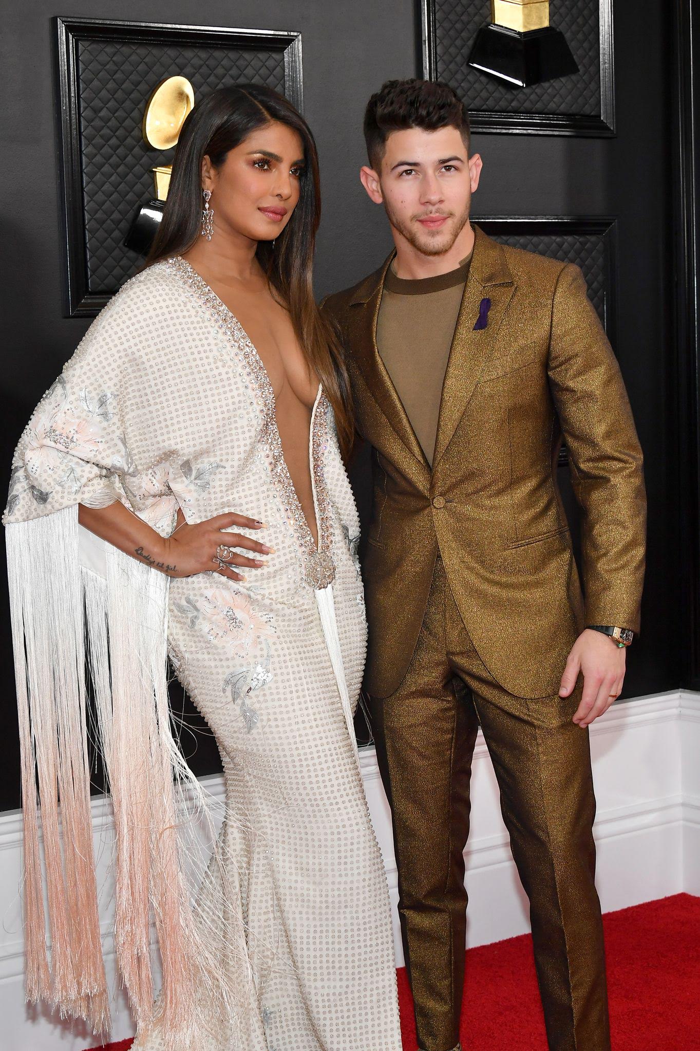 Priyanka Chopra and Nick Jonas beautiful Image at Grammy 2020 Cinema News