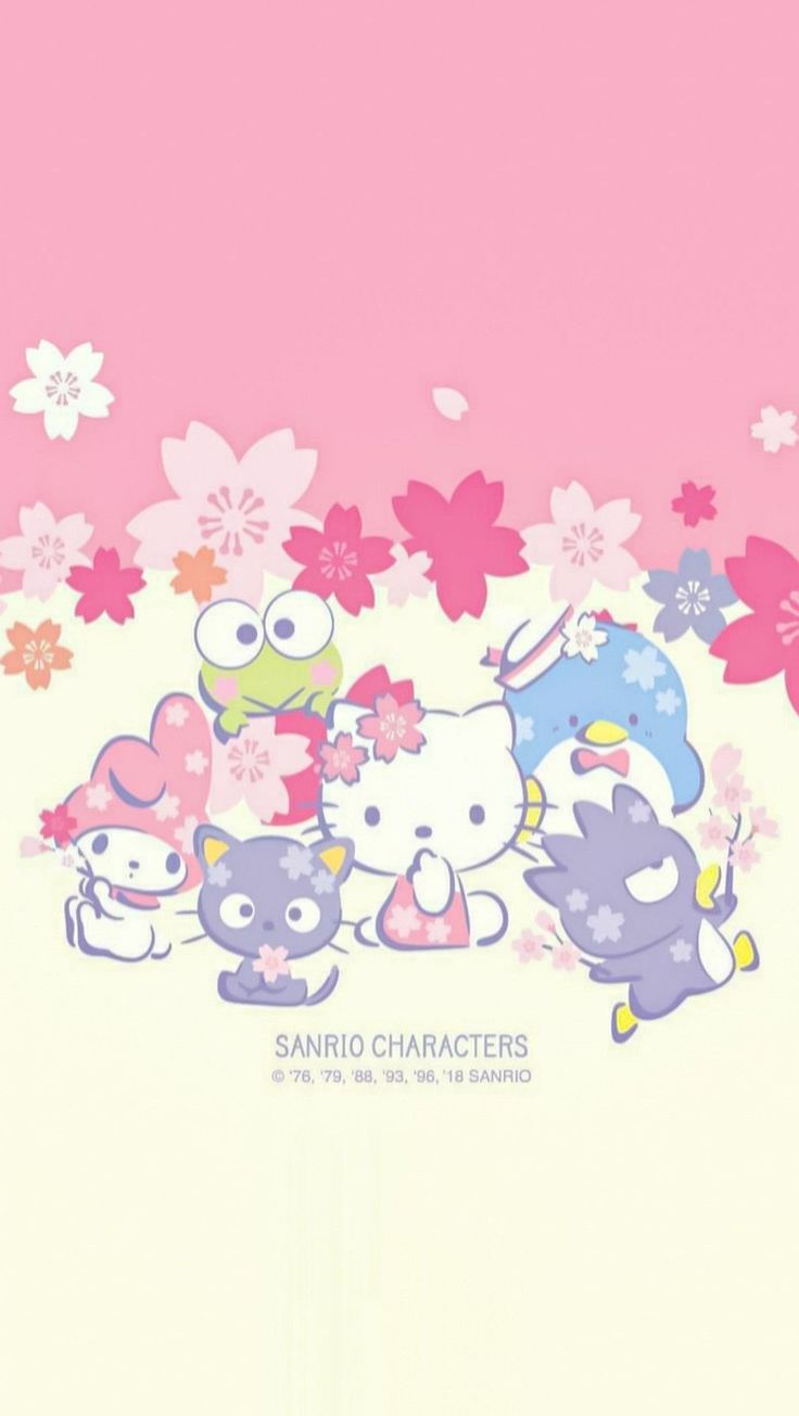 Sanrio Wallpaper for mobile phone, tablet, desktop computer and other devices HD and 4K wallpaper. Sanrio wallpaper, Hello kitty wallpaper, Kitty wallpaper