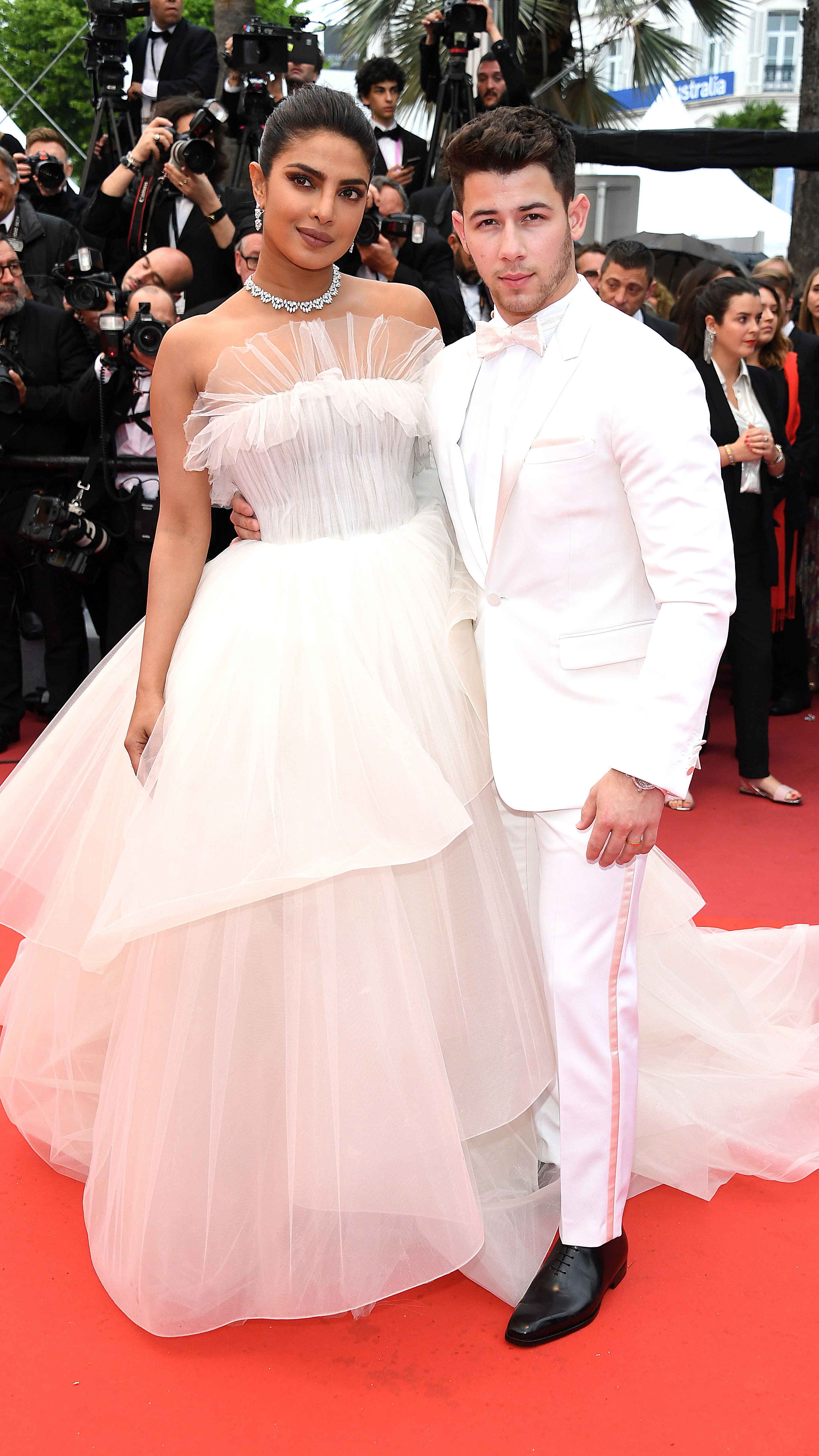 Priyanka Chopra and Nick Jonas Pull Off a Wedding Fashion Moment at Cannes
