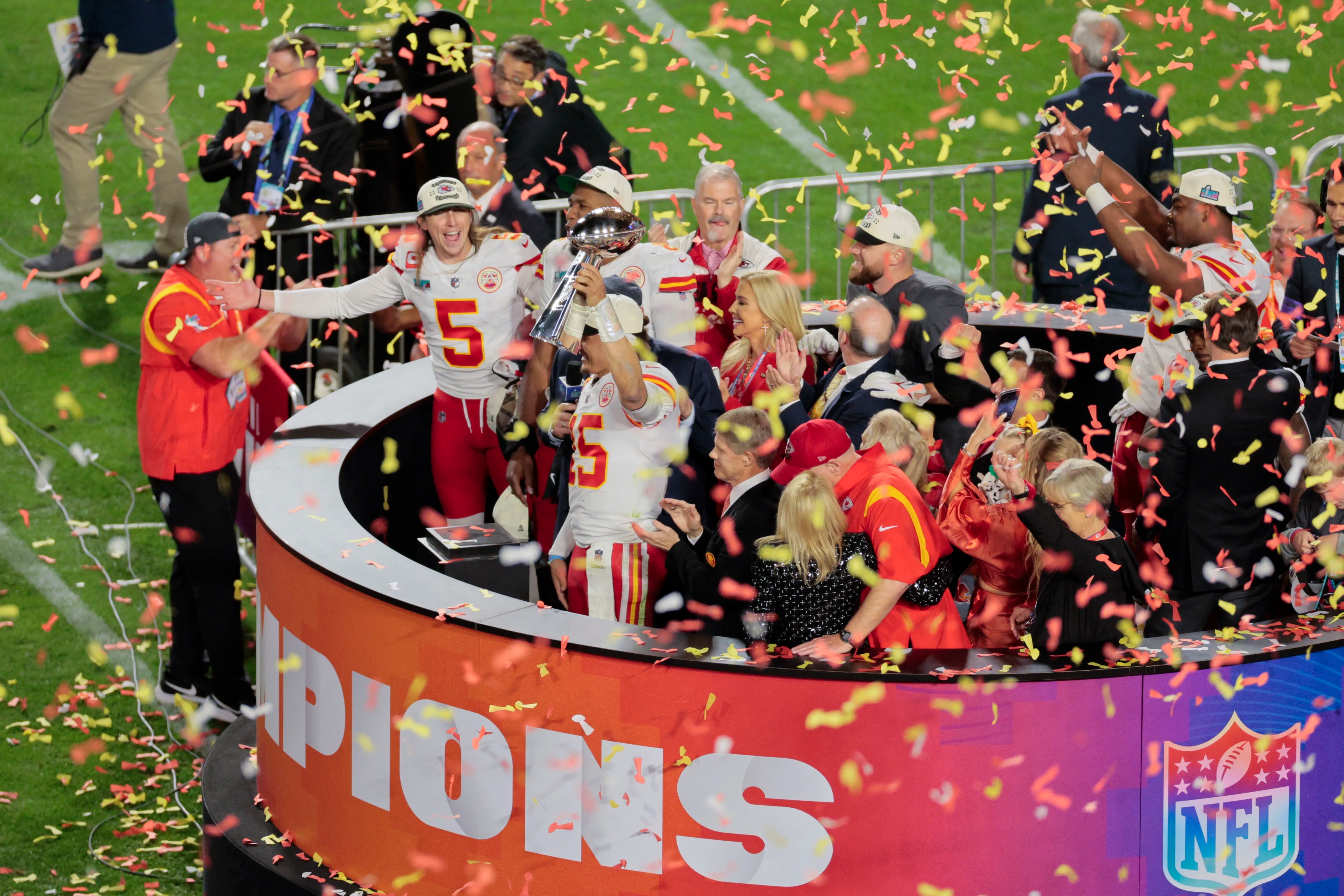 Kansas City Chiefs Super Bowl Champion 2023 Wallpapers - Wallpaper Cave