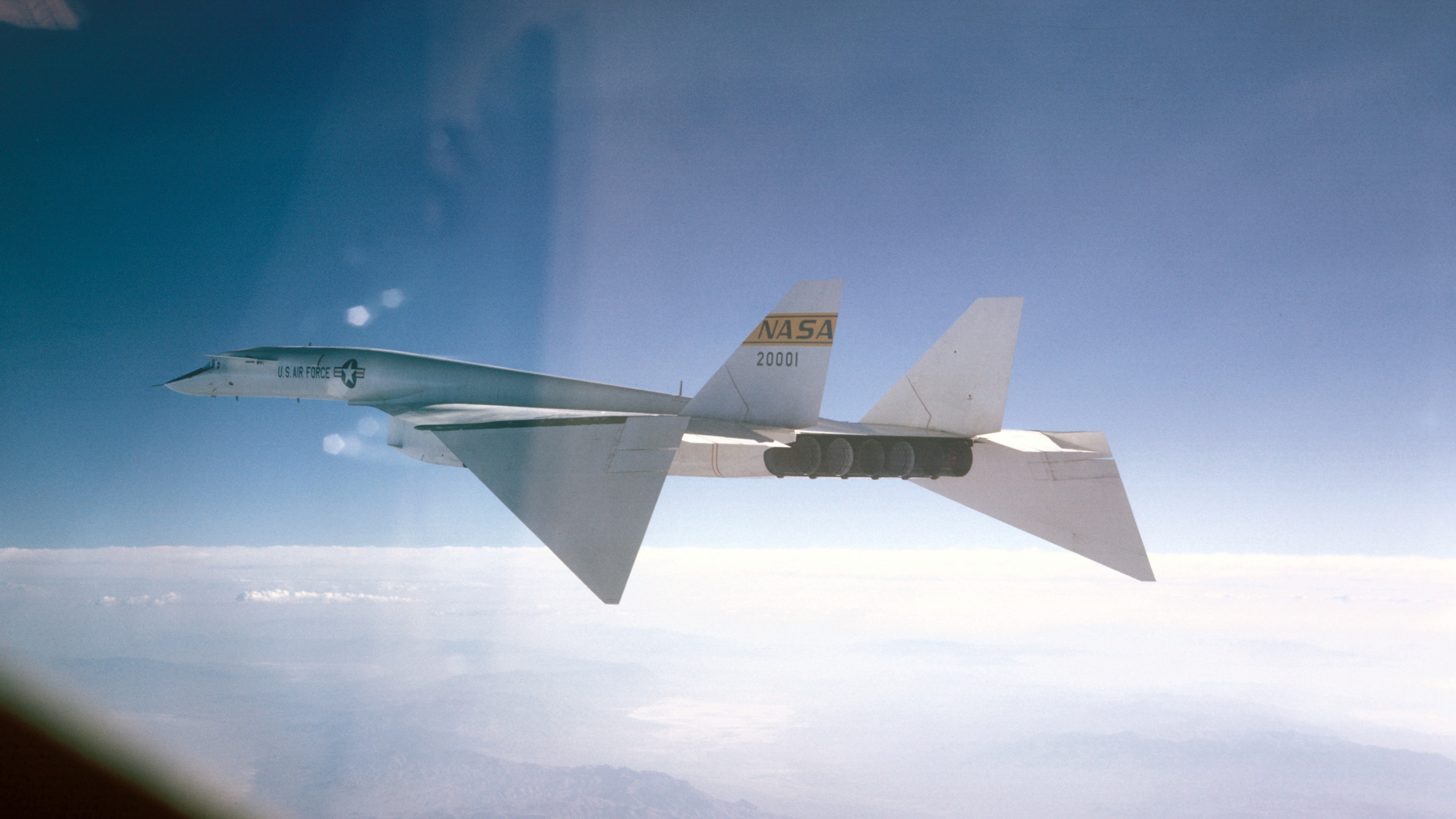 Wallpaper North American XB 70 Valkyrie, Fighter Aircraft, U.S. Air Force, Military