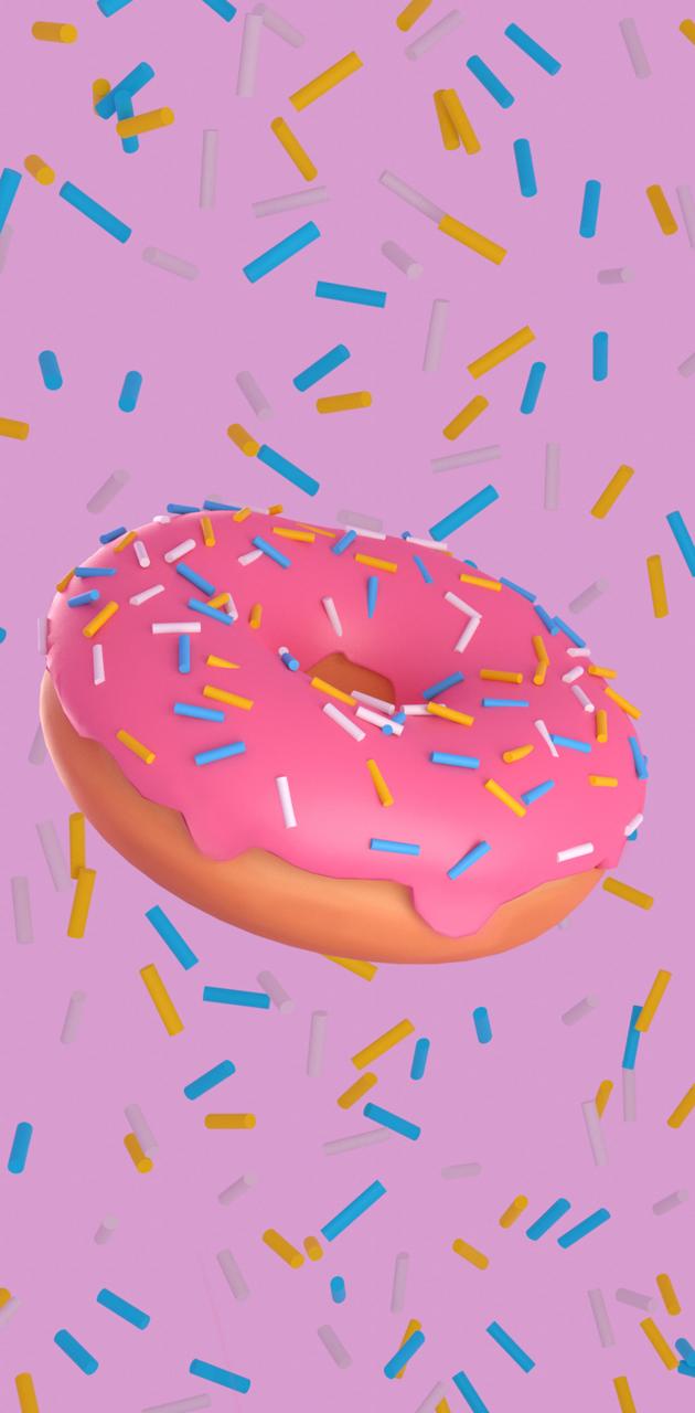 Pink Donut Wallpapers - Wallpaper Cave