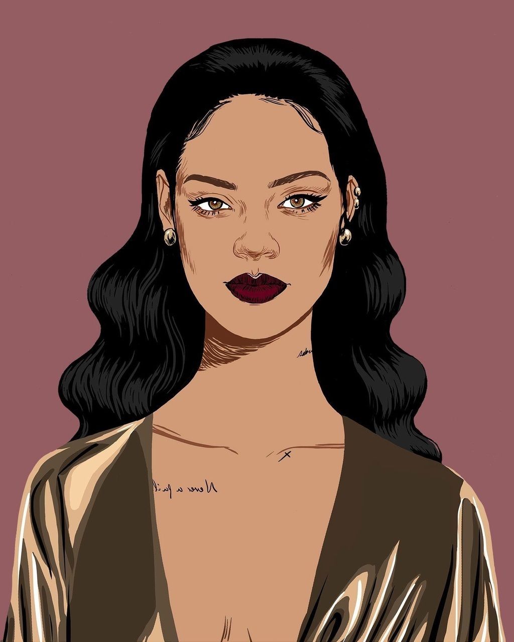 Rihanna Cartoon Wallpaper Free Rihanna Cartoon Background