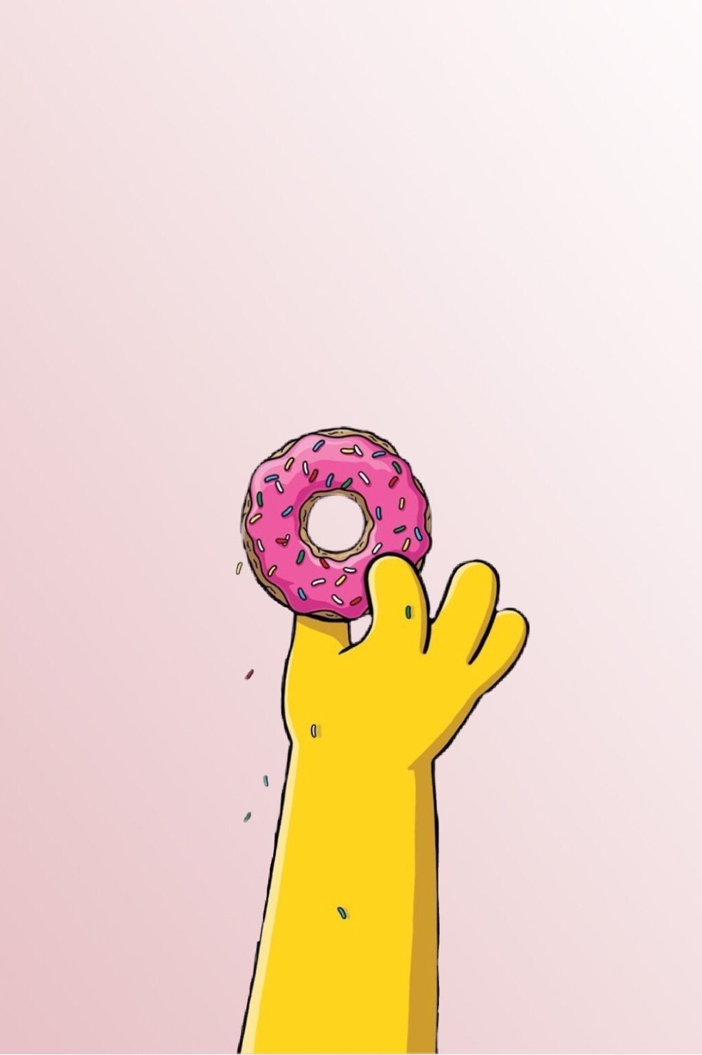 Homer Donuts Wallpaper