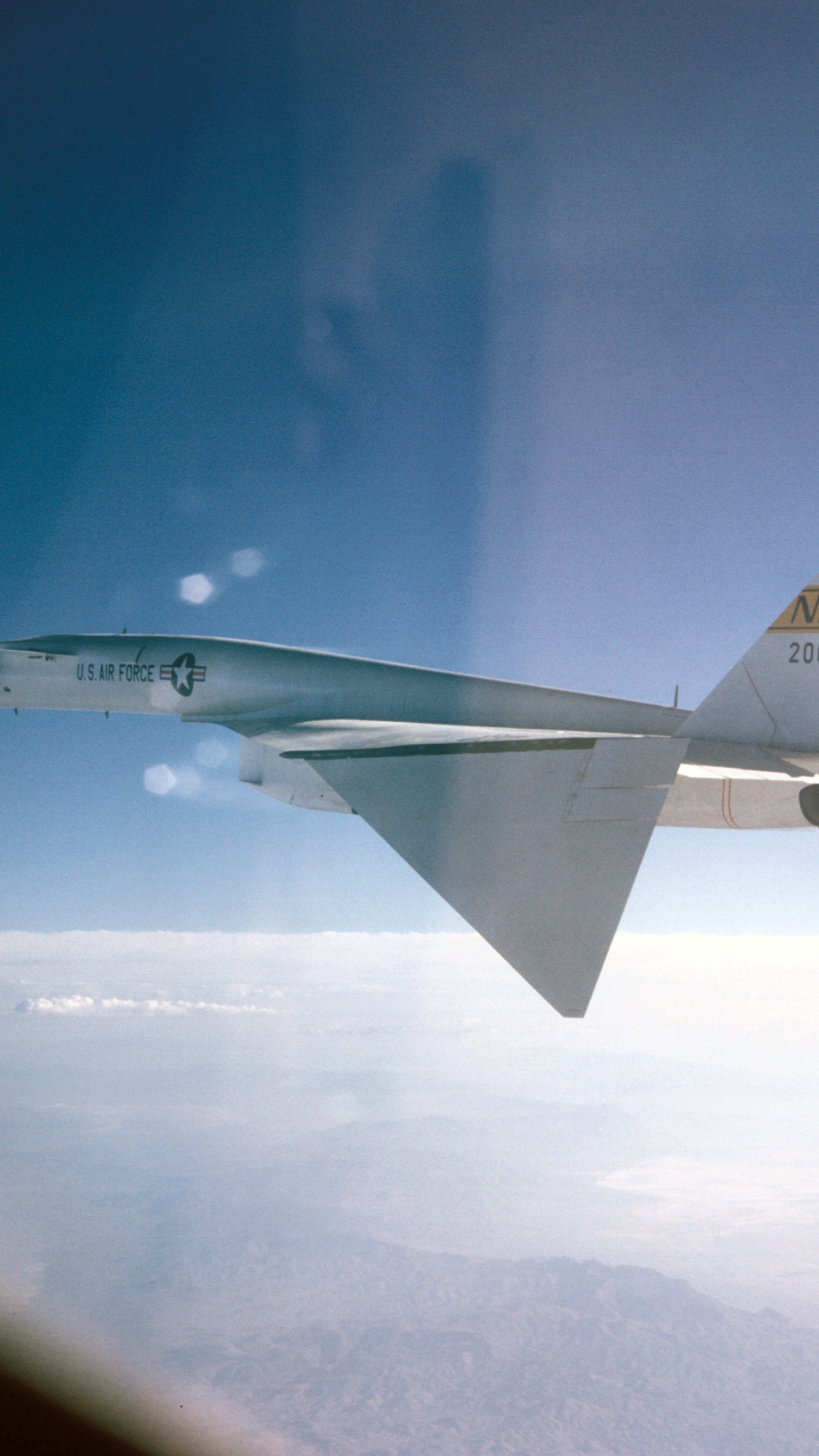 Wallpaper North American XB 70 Valkyrie, Fighter Aircraft, U.S. Air Force, Military