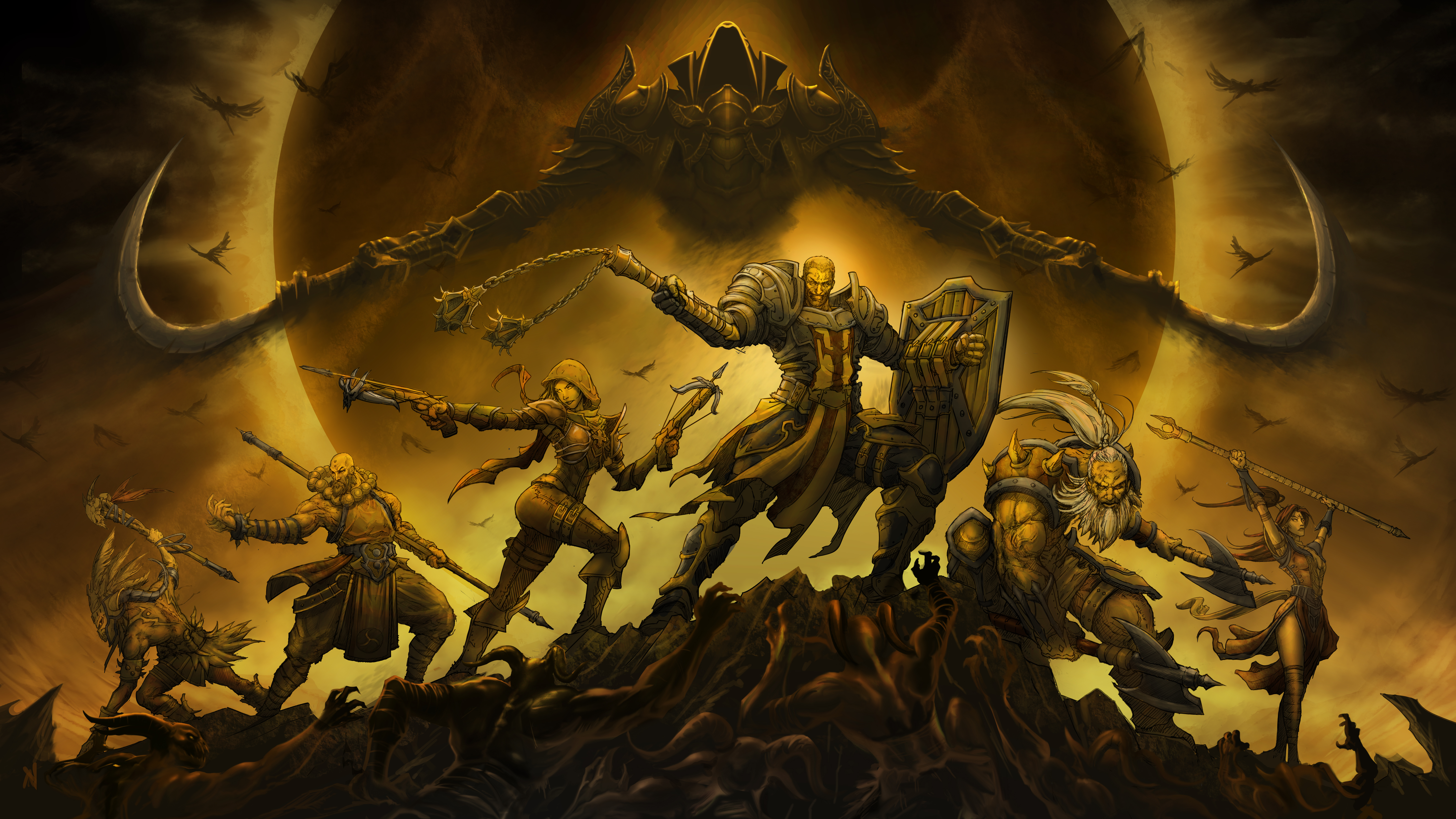 Diablo III: Reaper Of Souls 4k Ultra HD Wallpaper