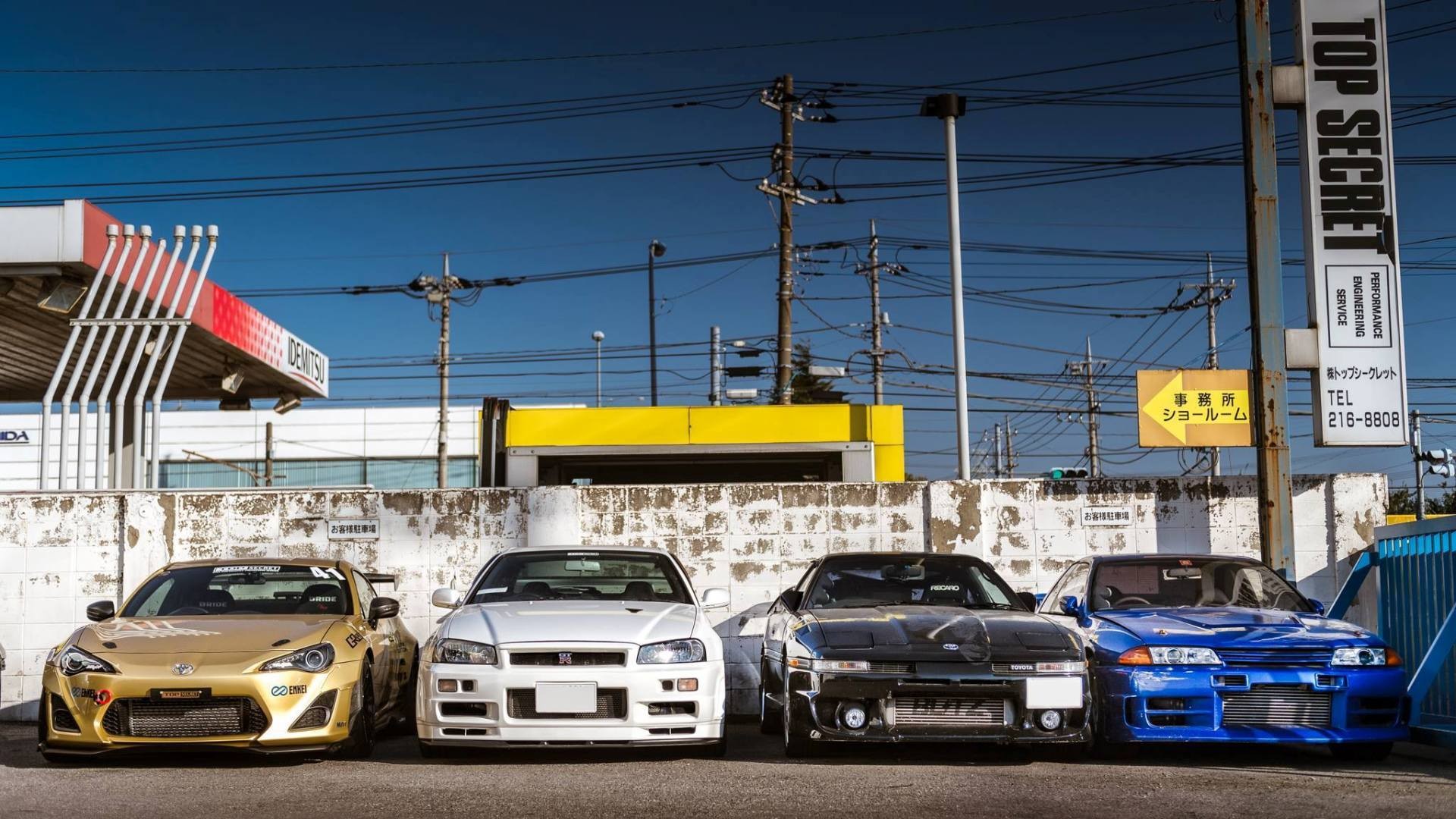 Wallpaper, JDM, sports car, Nissan Skyline GT R R34, Toyota Supra, Toyota Supra MK3, Nissan GT R R32, Toyota GT 86, Nissan Skyline GT R R 32, supercar, land vehicle, automotive