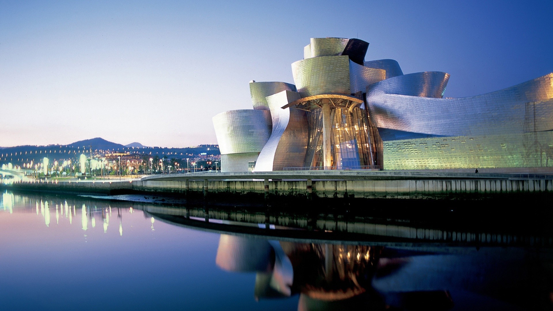 1920x1080 river bilbao guggenheim wallpaper JPG 414 kB Gallery HD Wallpaper