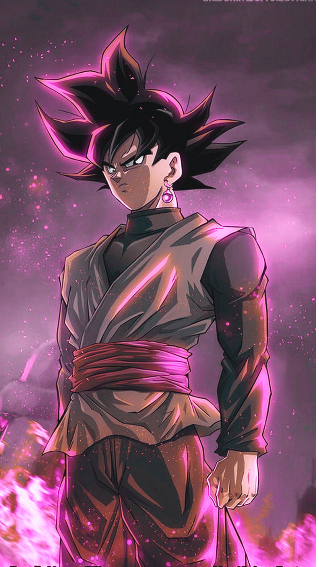 Goku power up Wallpaper Download