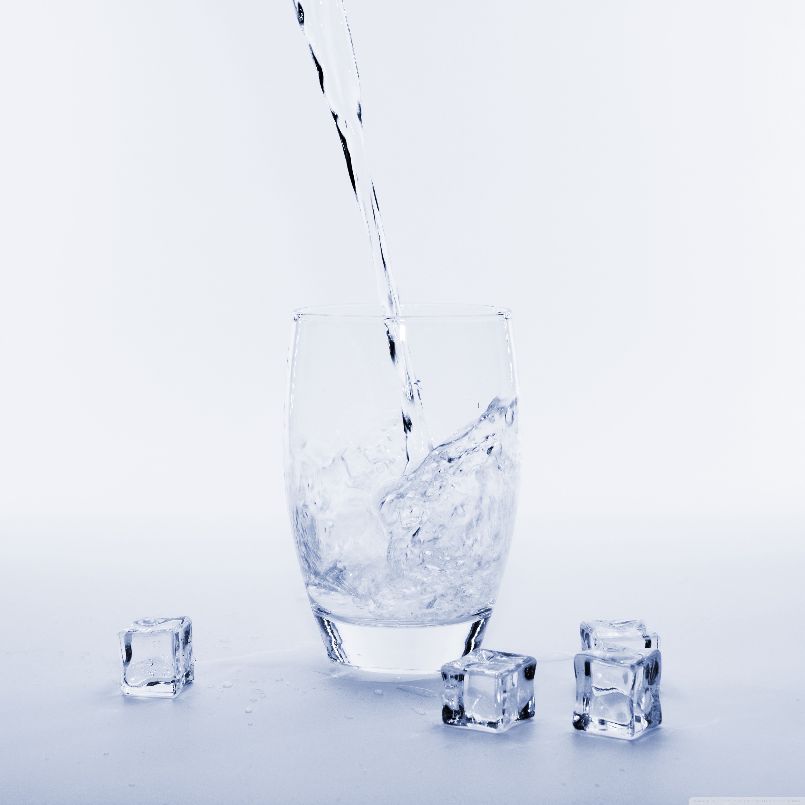 Pouring Water into a Glass Ultra HD Desktop Background Wallpaper for 4K UHD TV, Widescreen & UltraWide Desktop & Laptop, Tablet