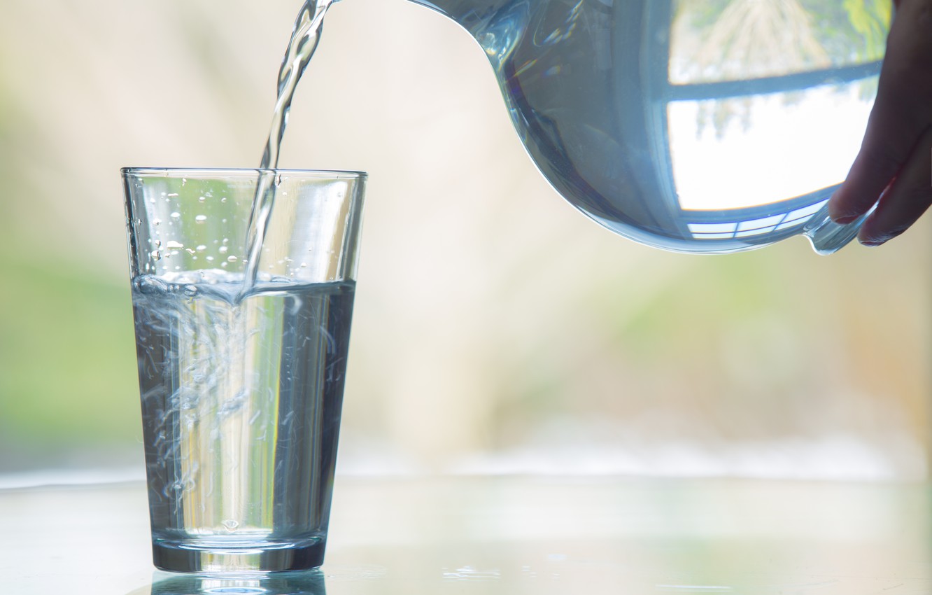 Wallpaper glass, water, liquid image for desktop, section разное