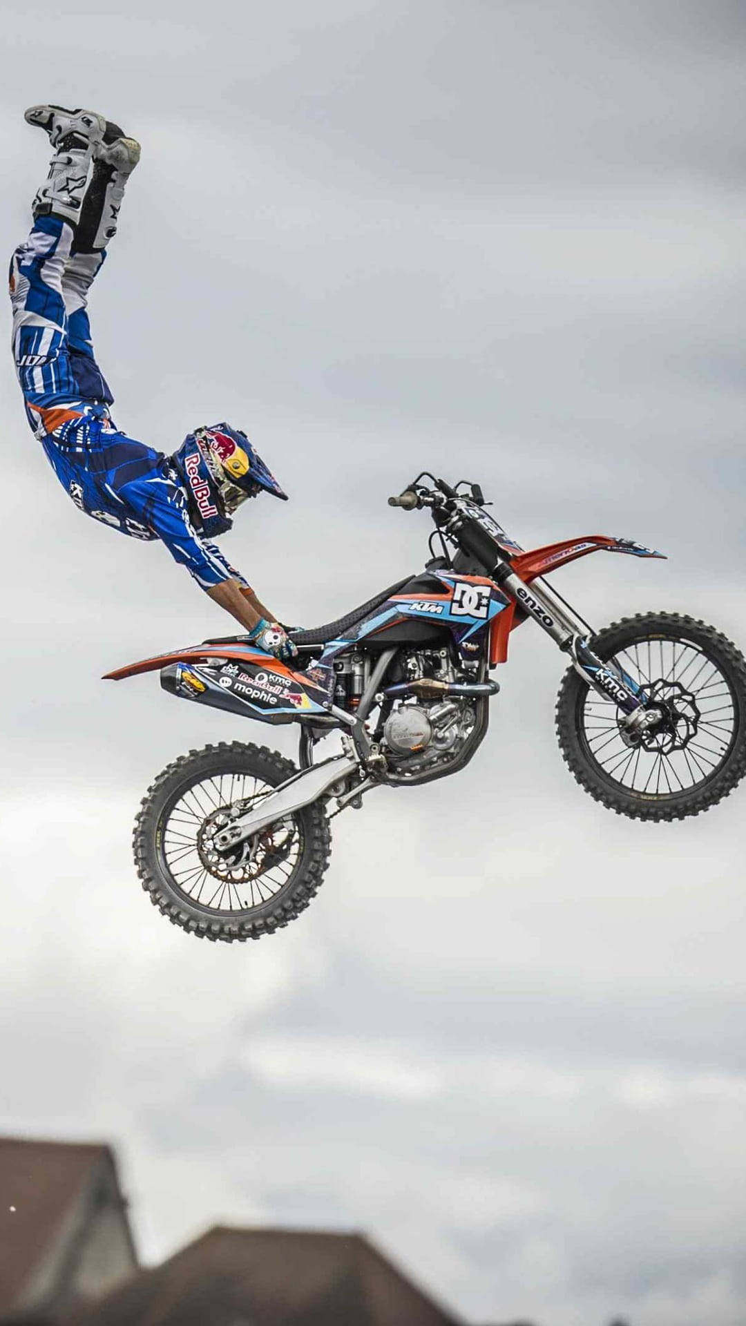 Download Motocross Red Bull Acrobatics Wallpaper