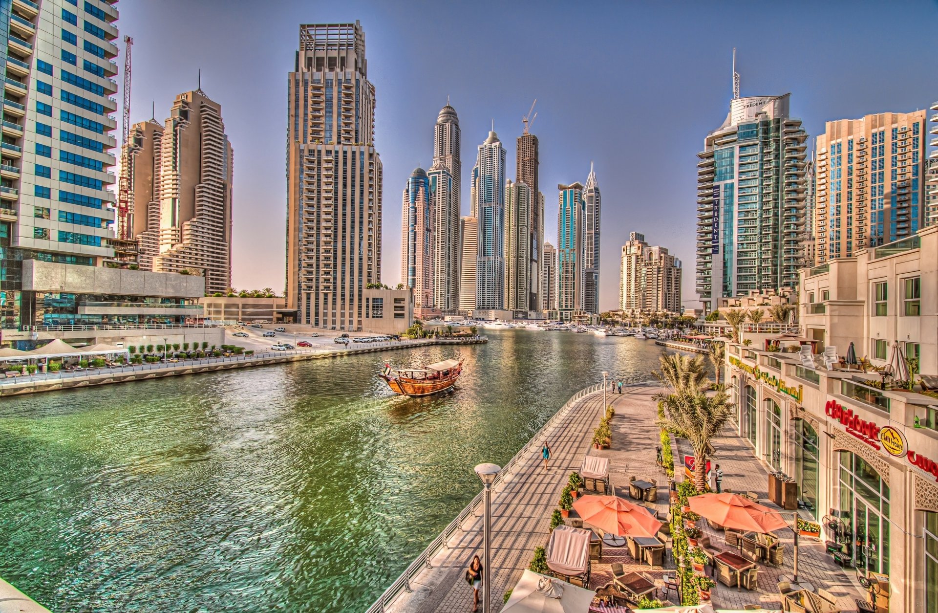 Dubai Marina HD Wallpaper and Background
