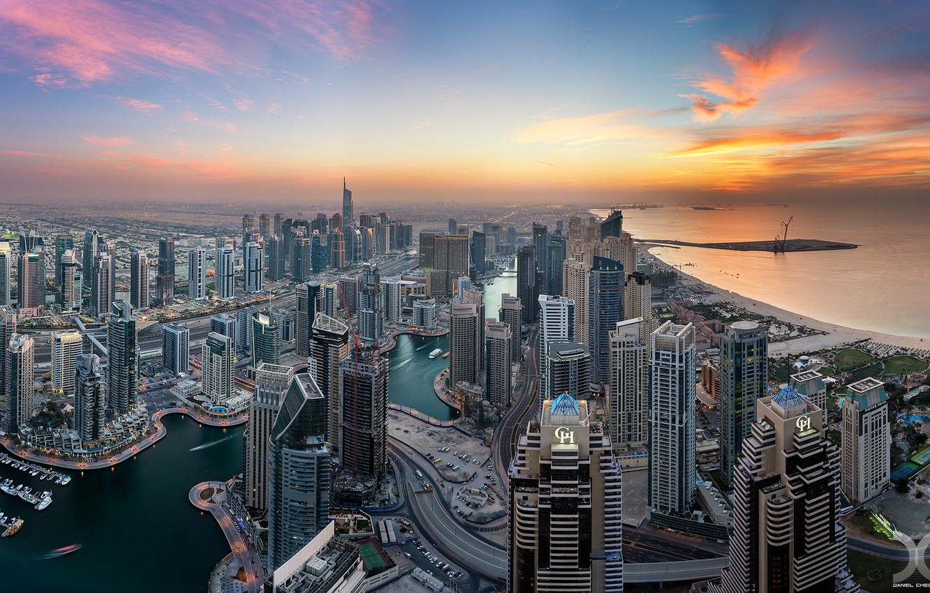 Wallpaper the sky, the city, home, Dubai, UAE, Dubai Marina image for desktop, section город