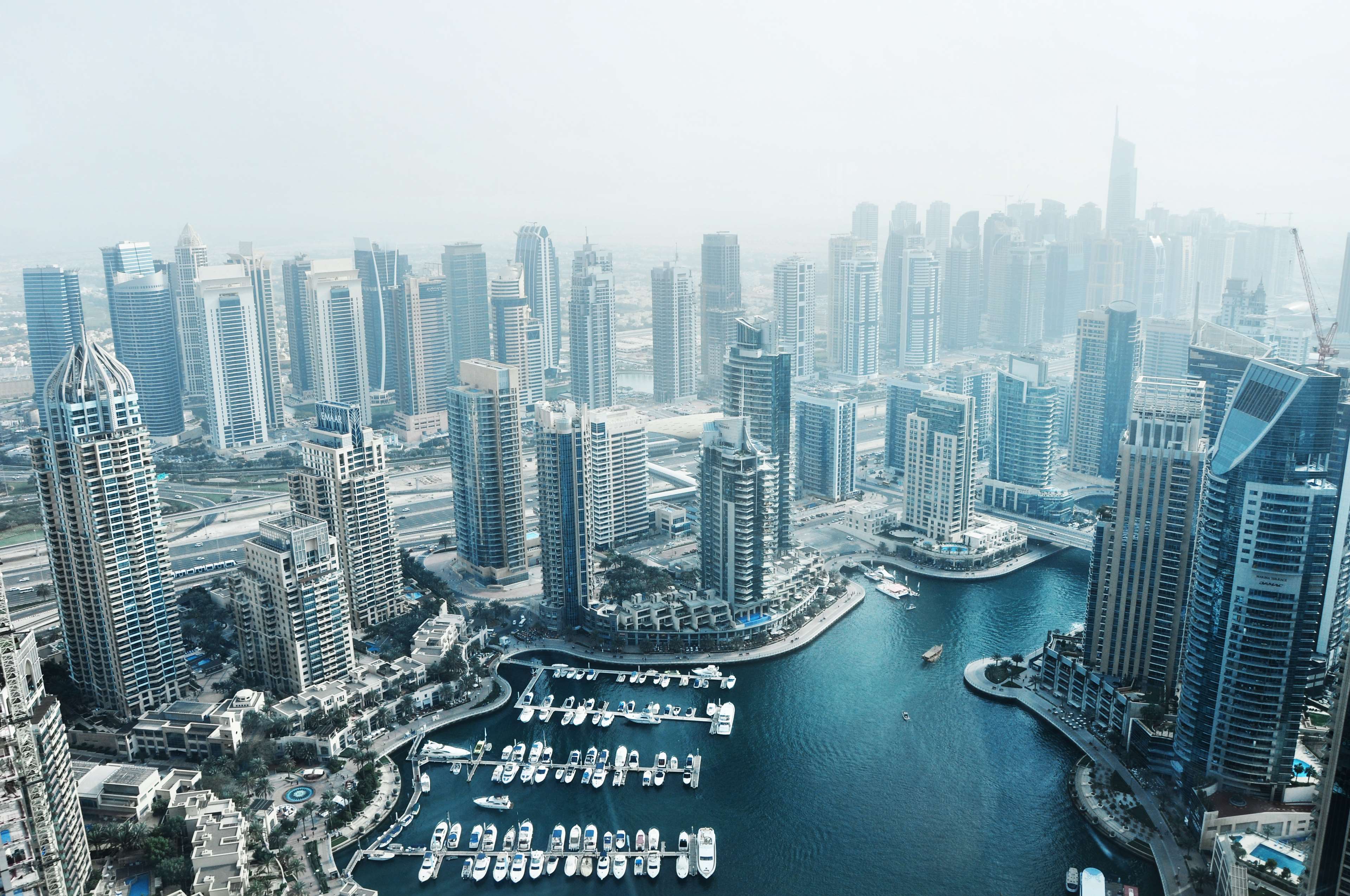 dubai marina 4k Gallery HD Wallpaper