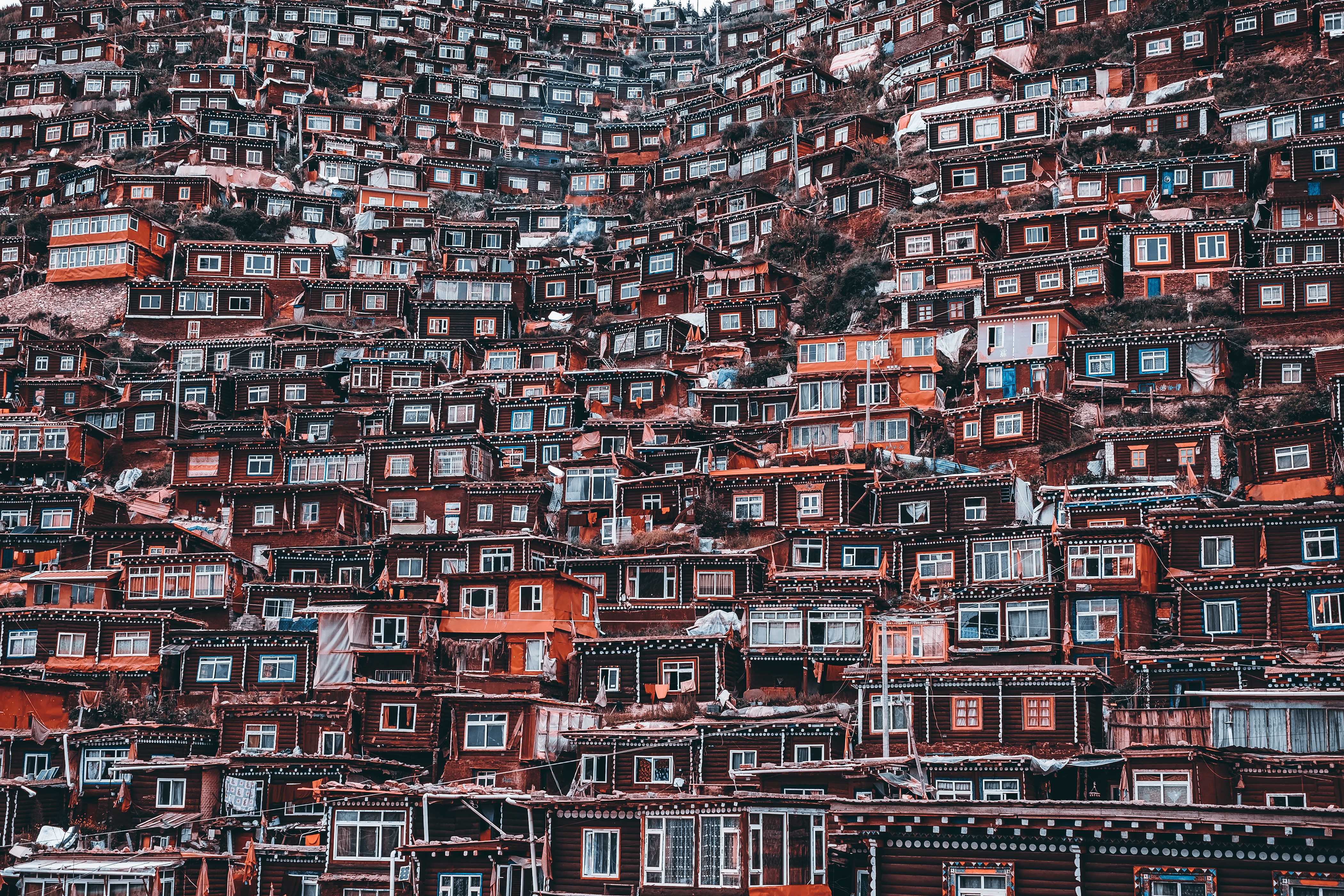 4200x2800 wallpaper, HD background, city, tumblr background, computer background, background, HD wallpaper, outdoors, apartment building, urban, town, Free , metropolis, cool background, aerial view, slum, building, hi