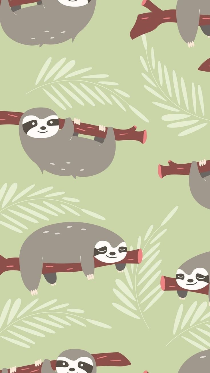 Cartoon Sloth Mobile HD Wallpapers - Wallpaper Cave