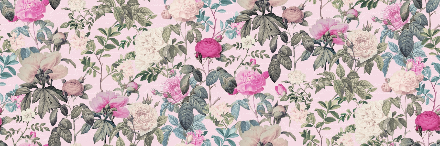 Pink Flower Romance wallpaper