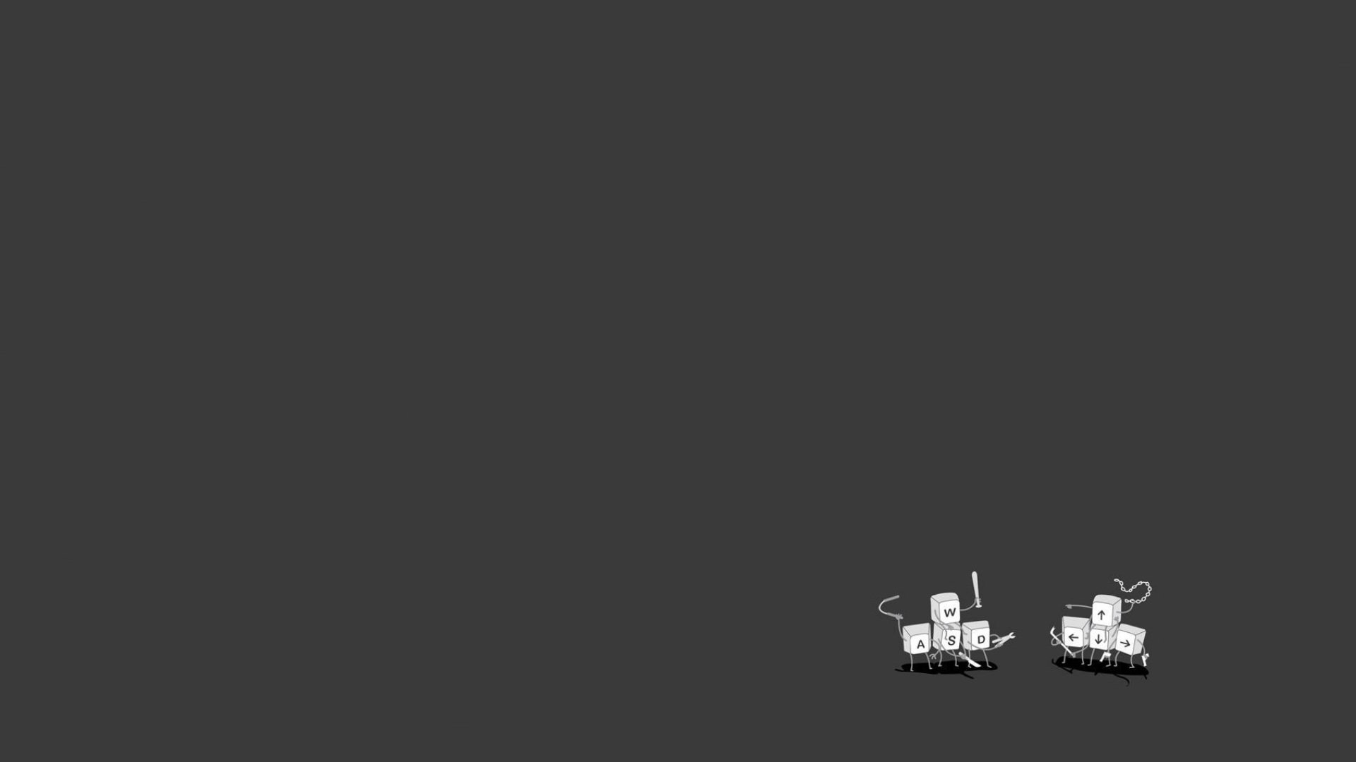 minimalistic, Computers, Funny, Simplistic, Simple Wallpaper HD / Desktop and Mobile Background