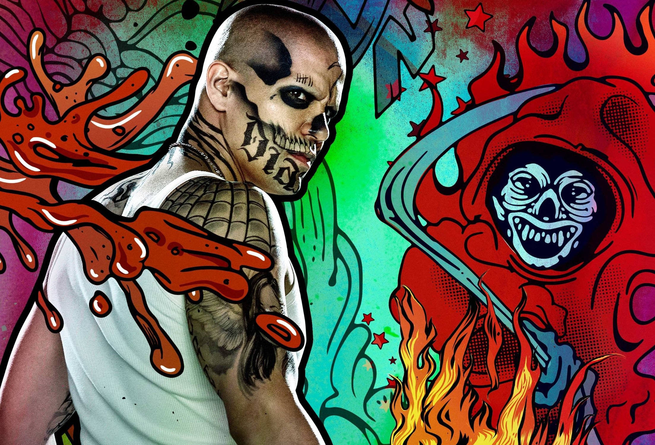 Download Suicide Squad El Diablo Wallpaper