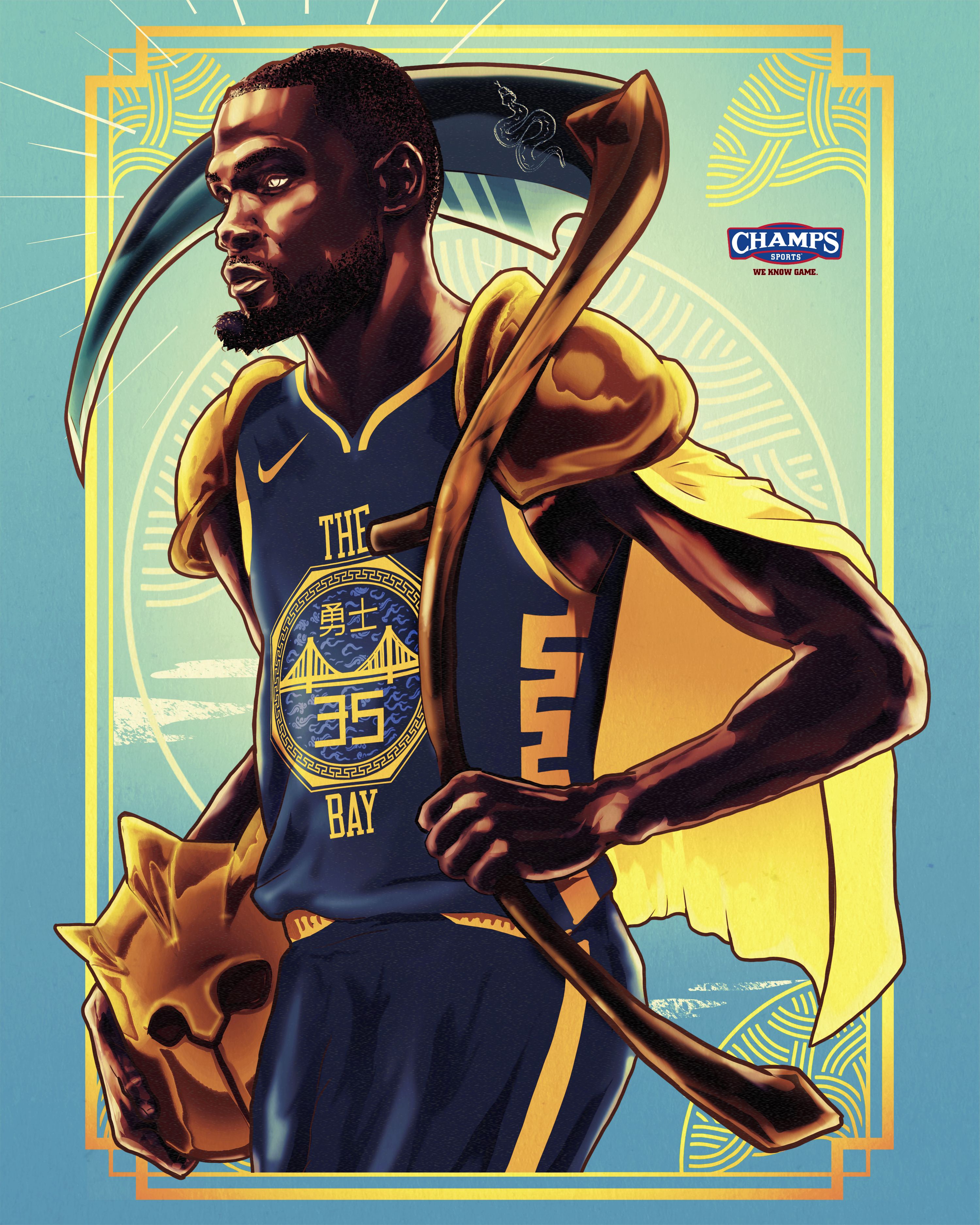 Slim Reaper Kevin Durant NBA Art. Dibujos de basquetbol, Fondo de pantalla móvil, Baloncesto