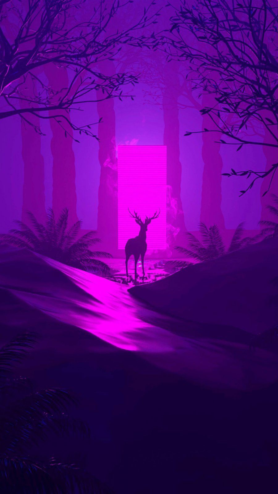 Neon Digital Art iPhone Wallpaper. Papel de parede para iphone, Papel de parede wallpaper, Fotografia de fantasia