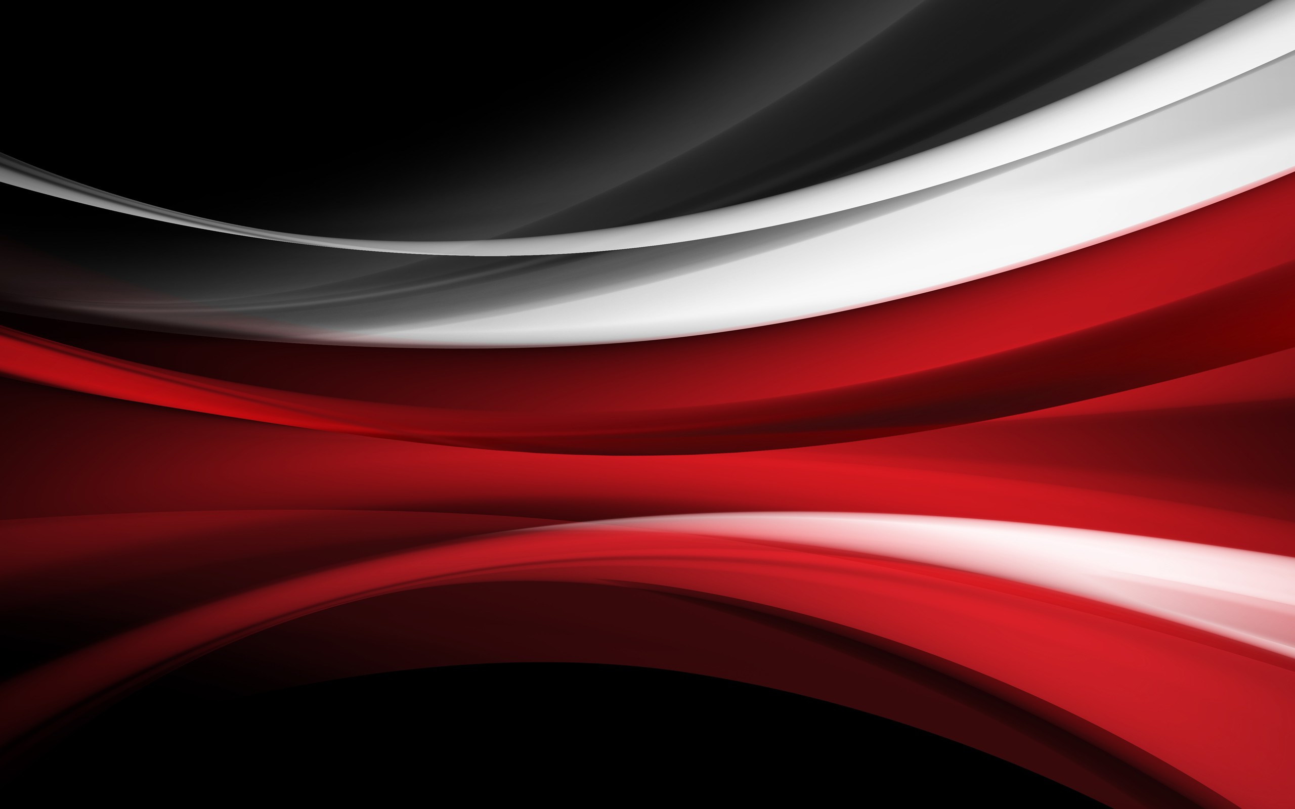 Wallpaper, 2560x1600 px, abstract, red, stripes, vector art 2560x1600