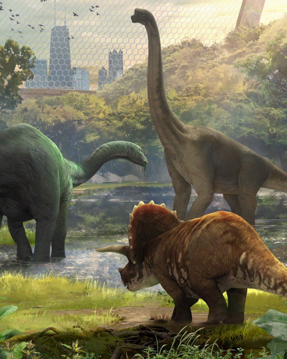 Do you play Jurassic World Alive?. . #triceratops #apatosaurus #brachiosaurus #gaming #videogame #xb. Jurassic world, Prehistoric world, Jurassic world dinosaurs
