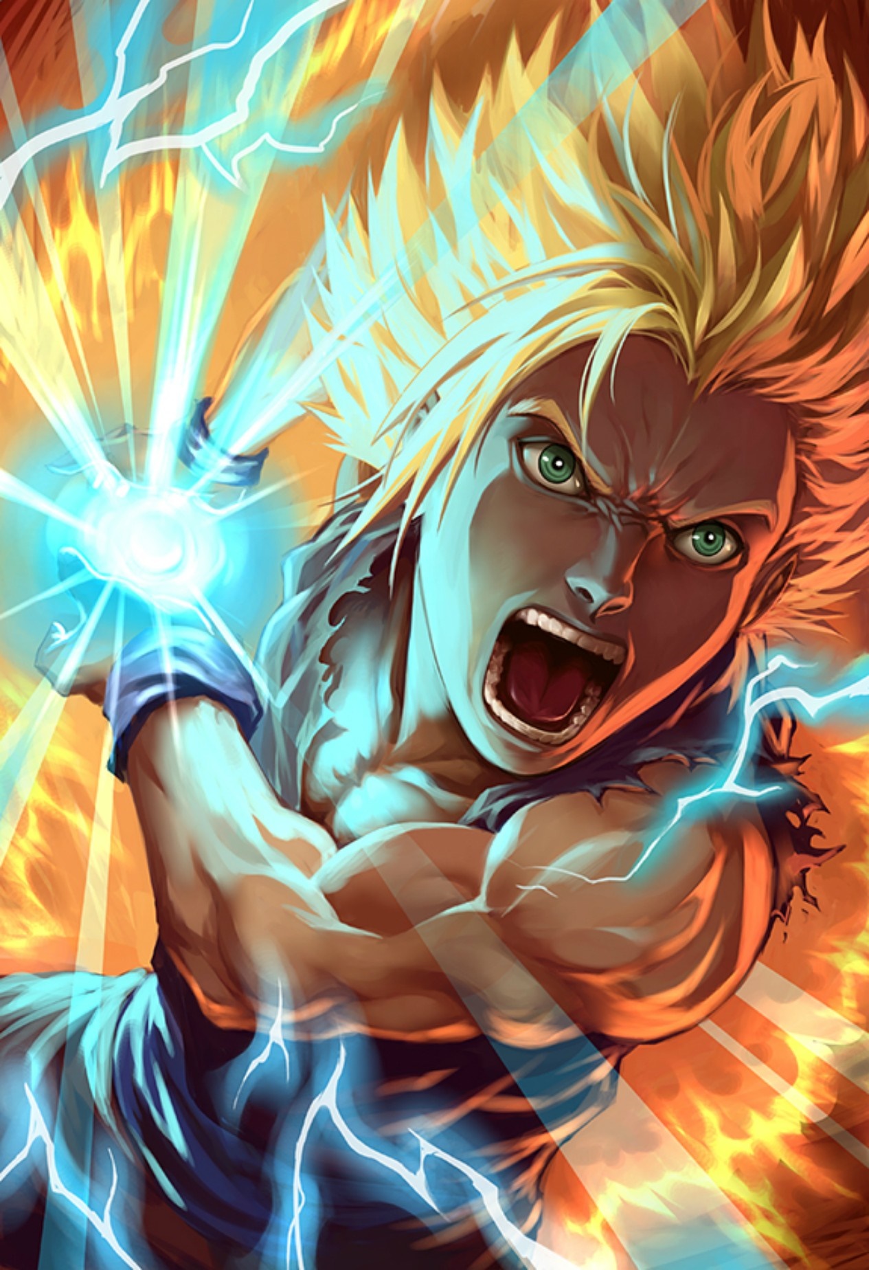 San Goku 1080P, 2k, 4k HD wallpaper, background free download