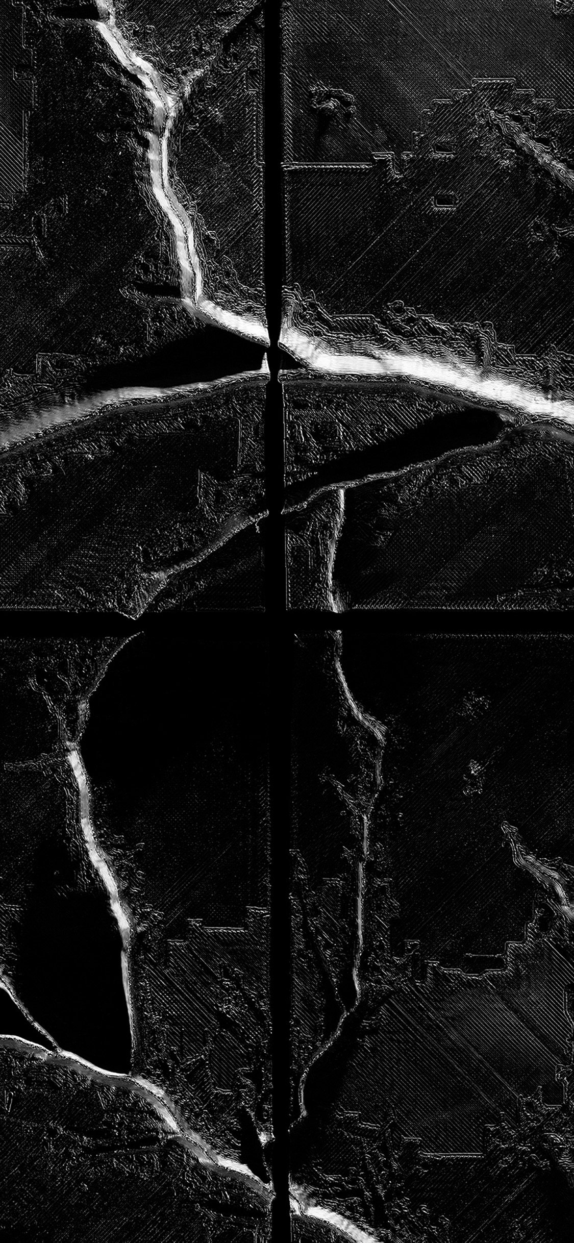 iPhone X wallpaper. pattern background map landscape dark