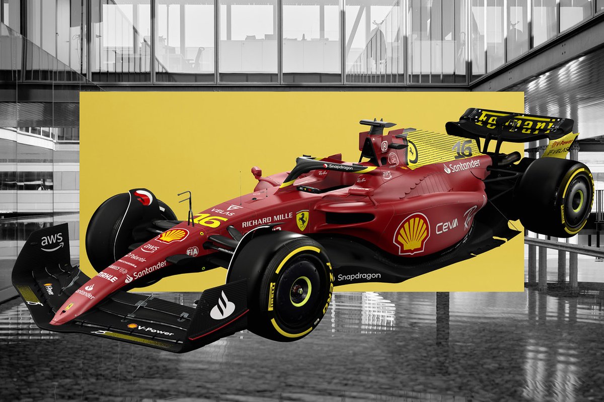 Ferrari adds yellow to celebration F1 livery for Italian GP