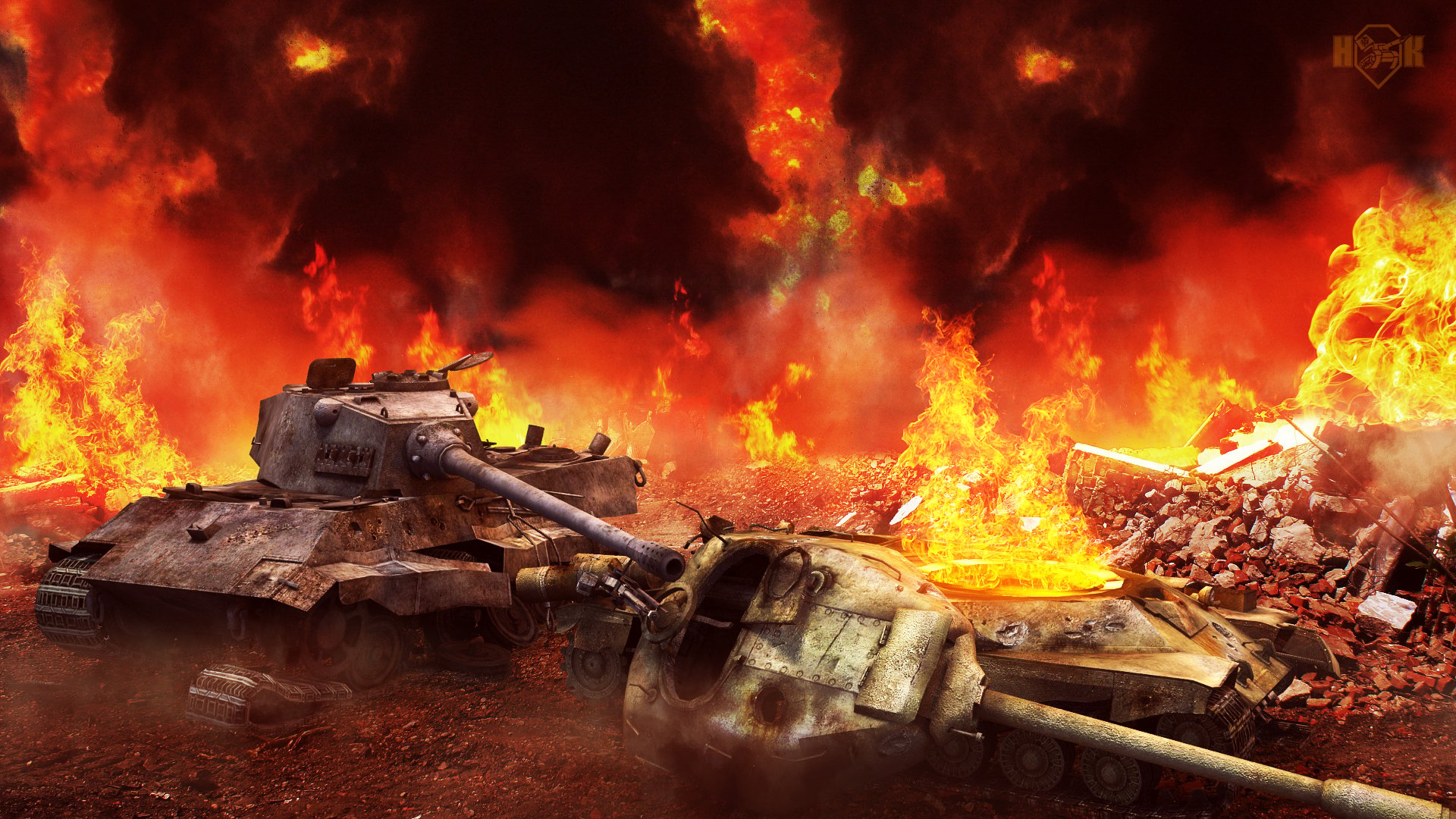 world, Of, Tanks, Military, Weapons, Fire, Destruction Wallpaper HD / Desktop and Mobile Background