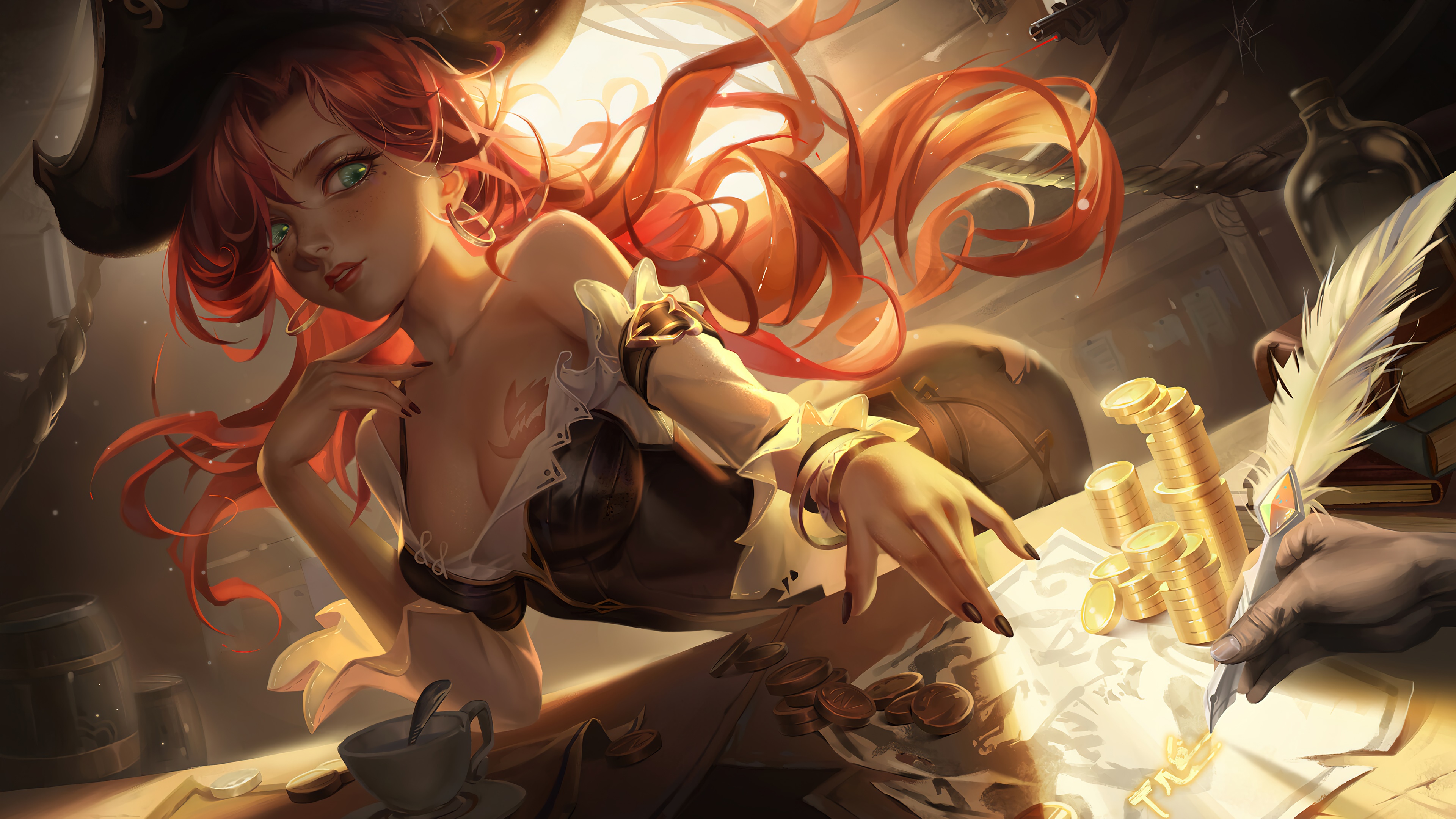 Miss Fortune 4K League Of Legends 4K HD Wallpapers