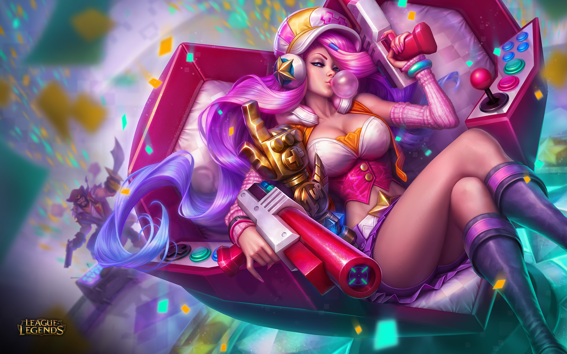 Arcade Miss Fortune Wallpaper of Legends Wallpaper