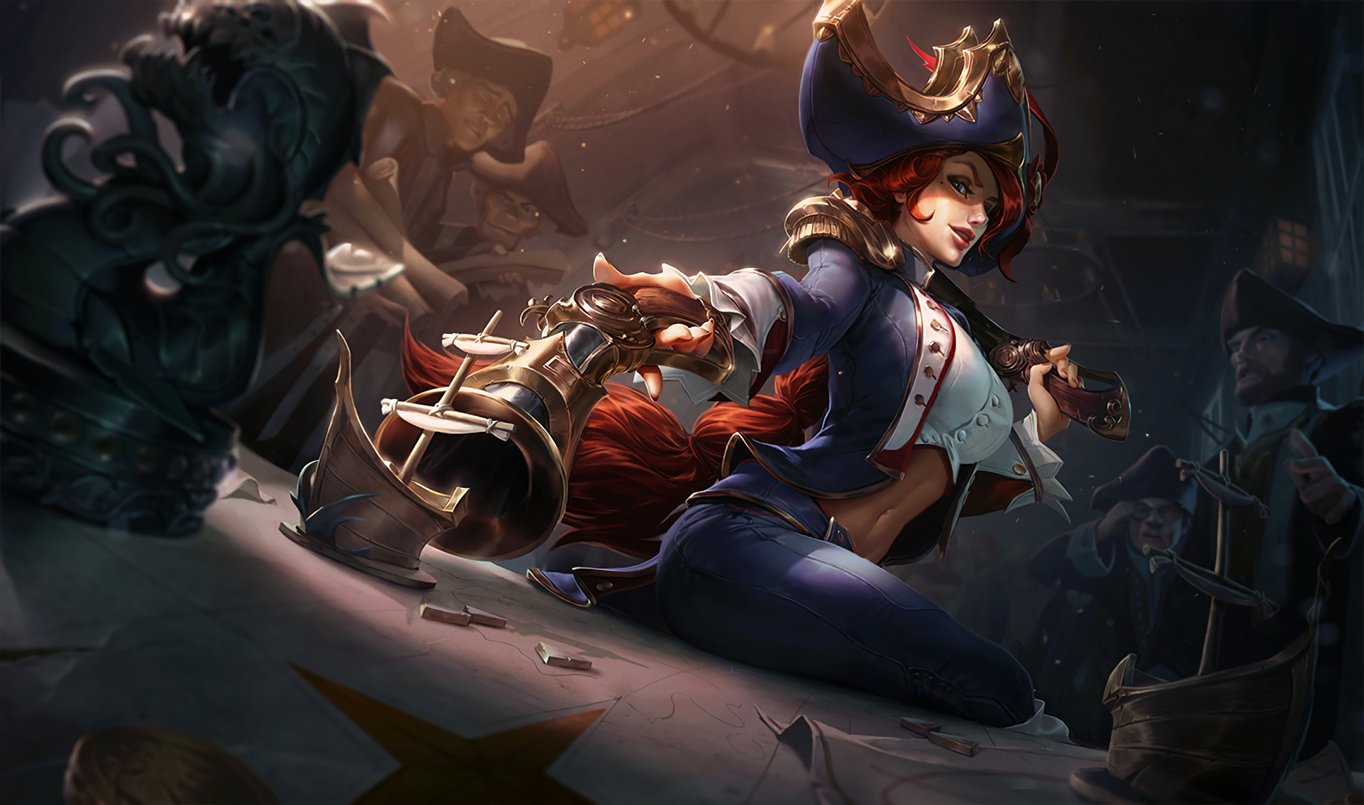 Wallpaper / Miss Fortune (League of Legends), League of Legends, weapon free download