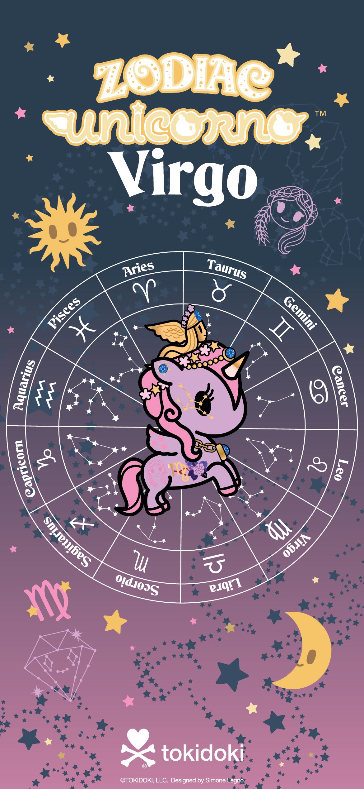 Zodiac Virgo Unicorno