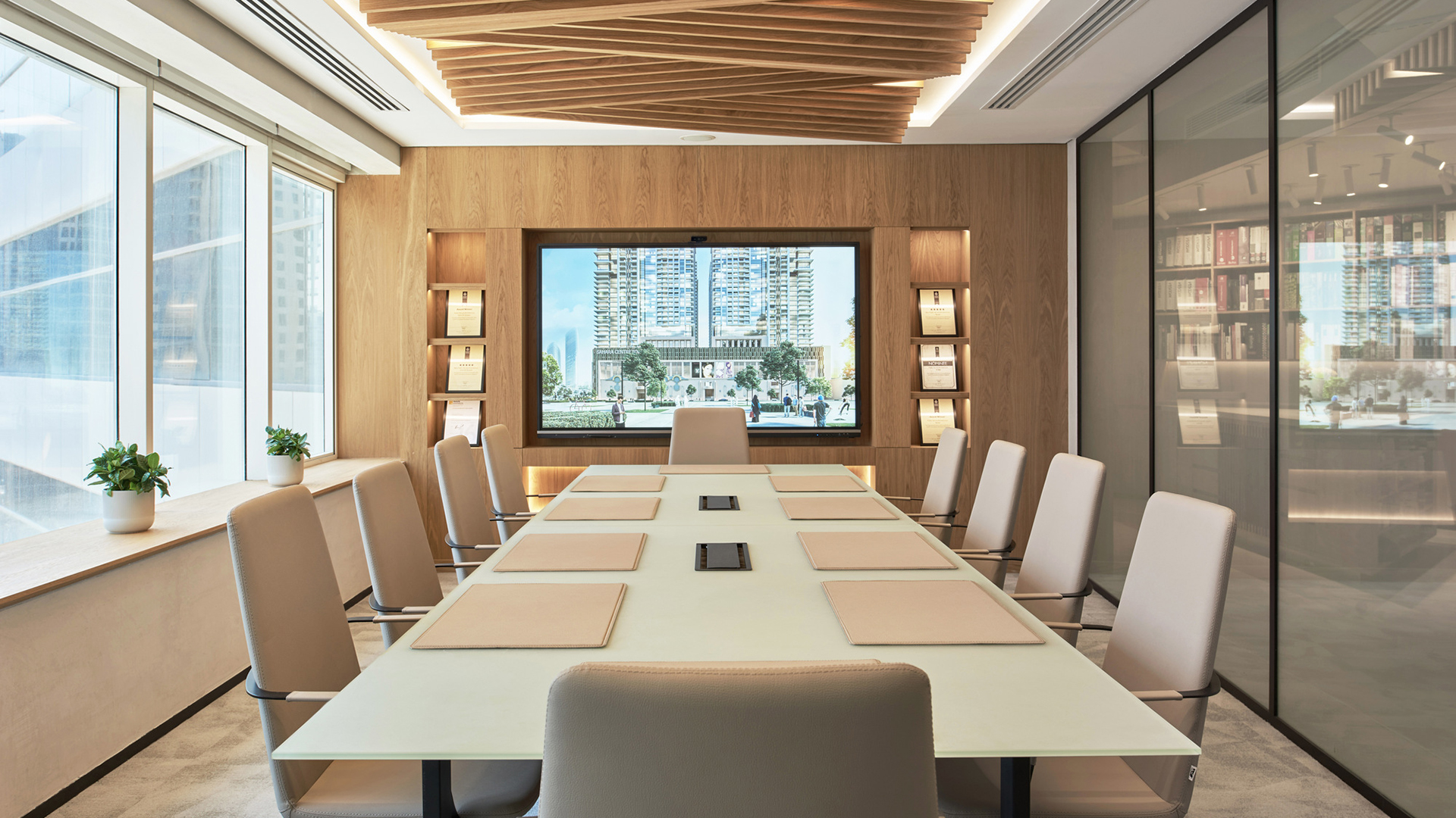 ATI Dubai office meeting room