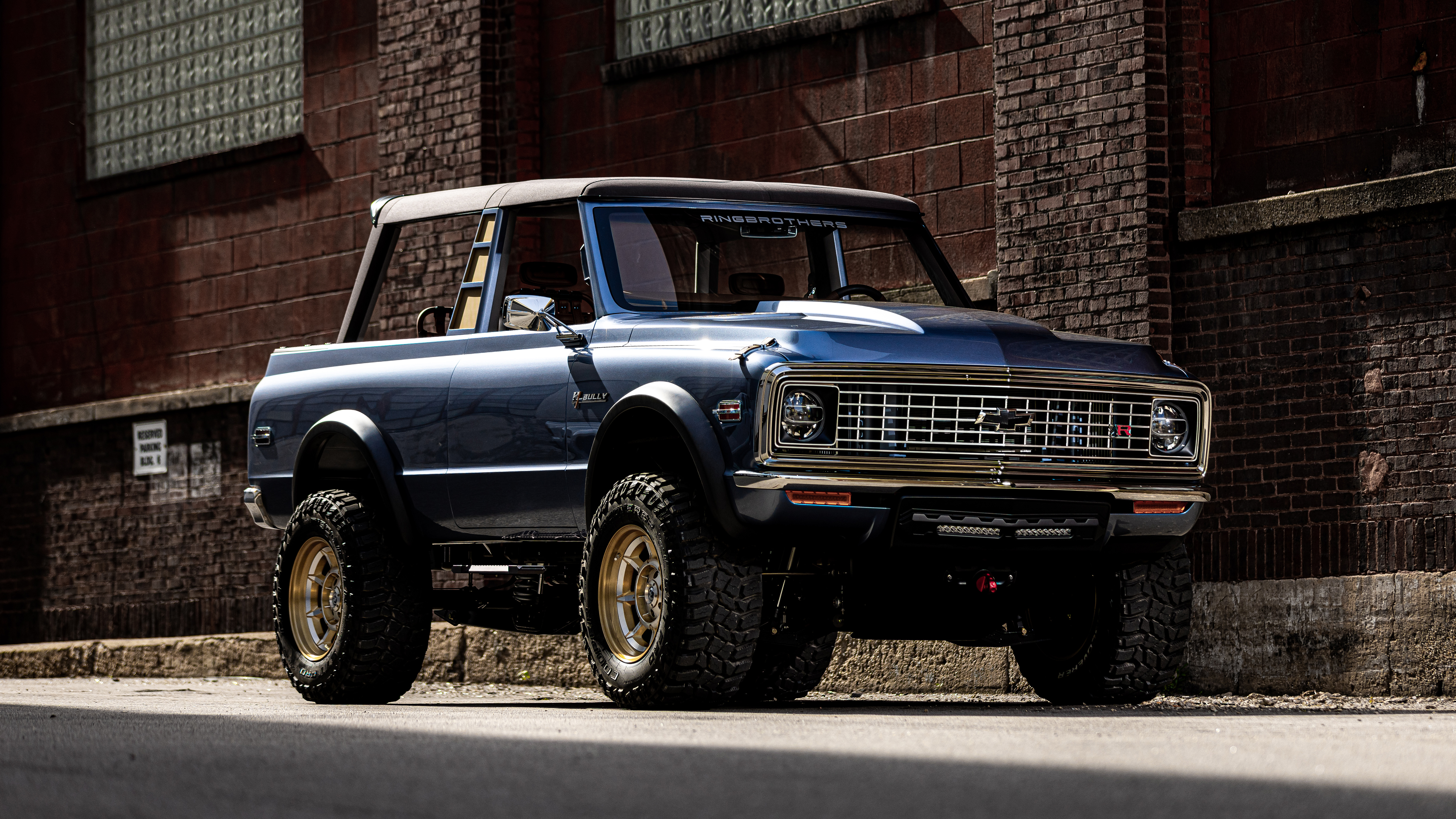 Ringbrothers Chevrolet K5 Blazer Bully 4K Wallpaper Car Wallpaper