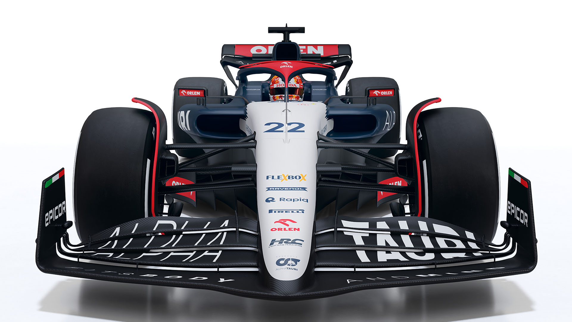 FIRST LOOK: AlphaTauri reveal livery for 2023 AT04 at glitzy New York F1 season launch. Formula 1®