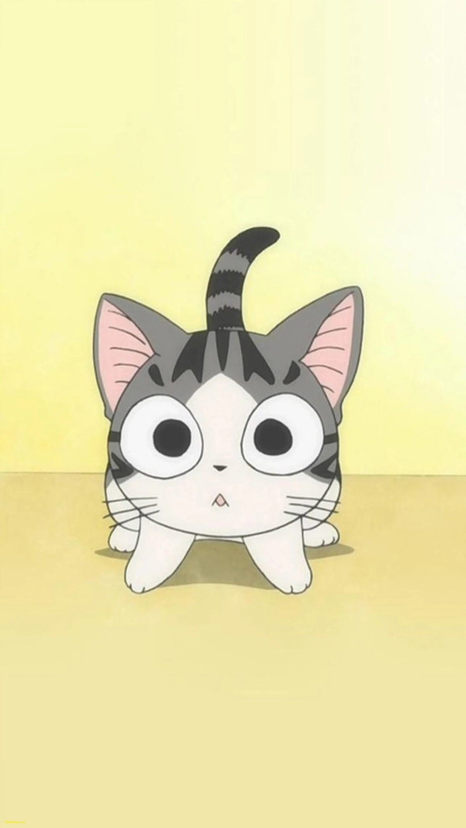 Cute cartoon cat Wallpaper Download