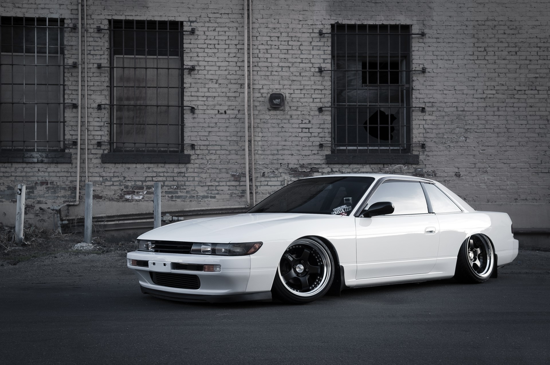 Silvia S13, Nissan, White Gallery HD Wallpaper