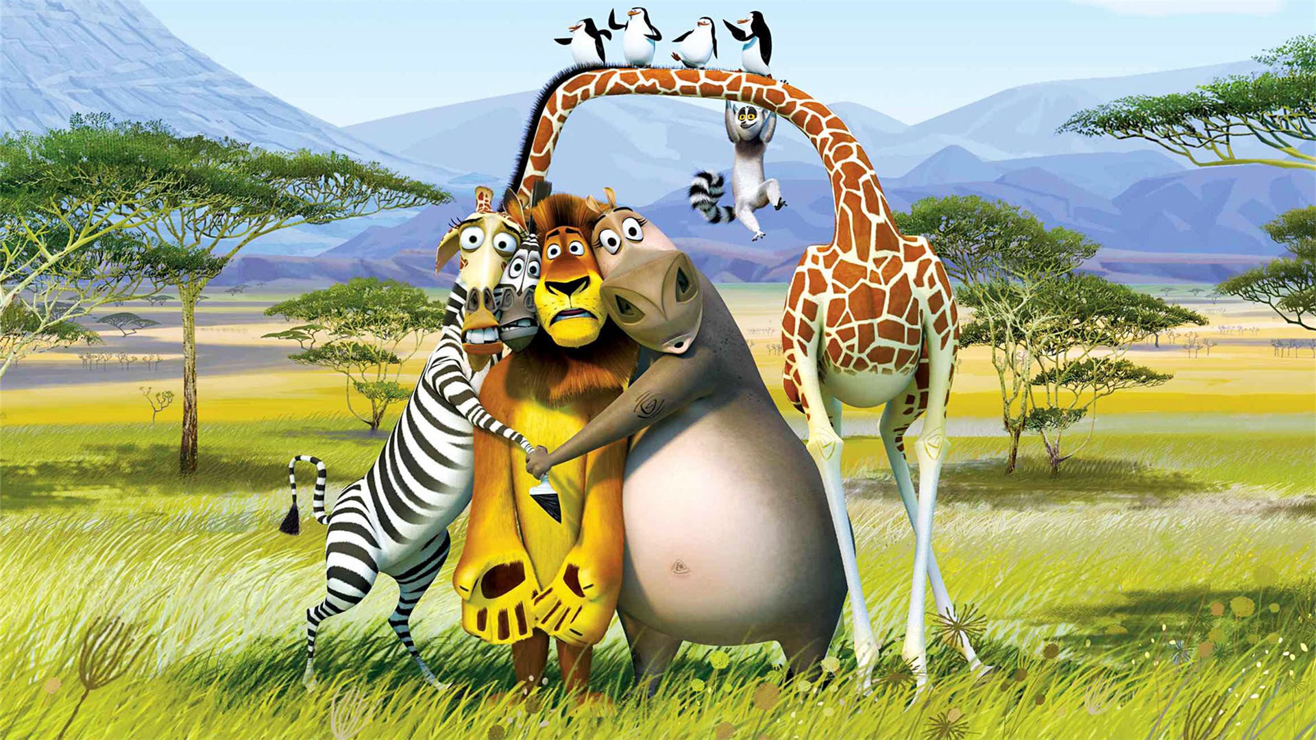 Madagascar (Movie) HD Wallpaper and Background