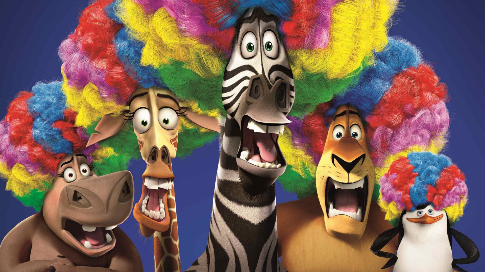 Desktop Wallpaper Madagascar 3: Europe's Most Wanted, Animation, HD Image, Picture, Background, 4u44dv