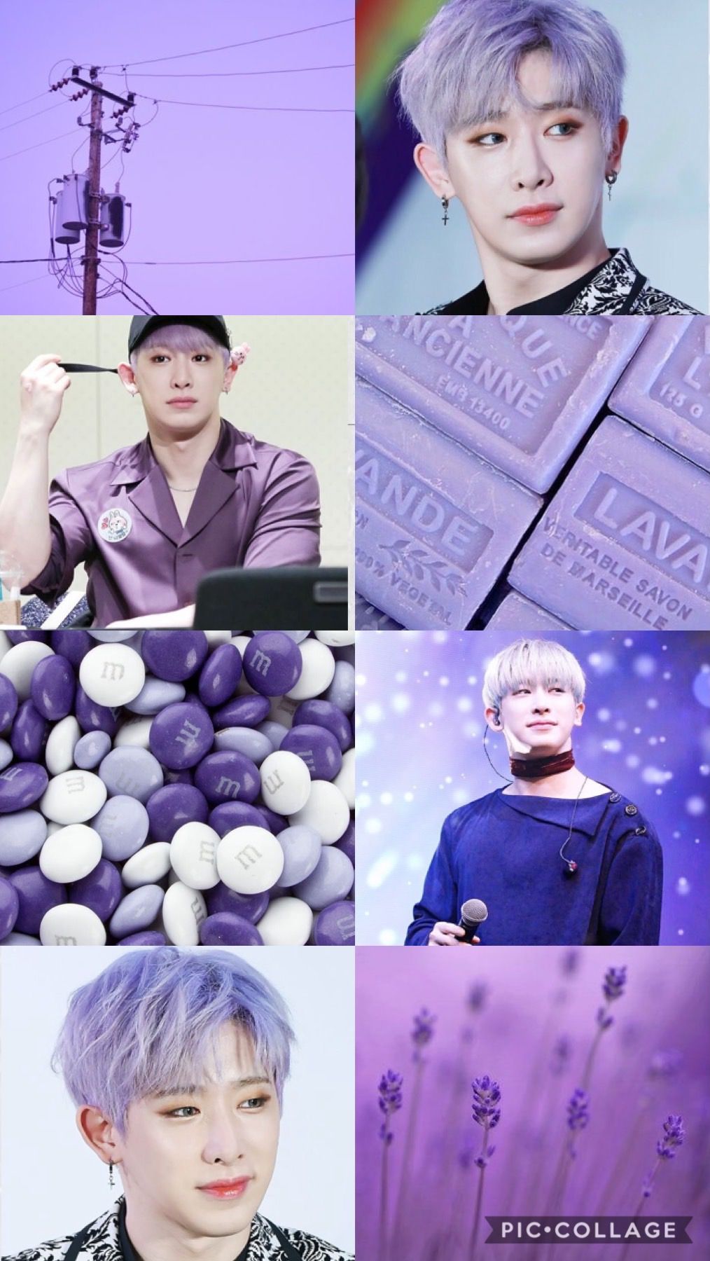 Purple Wonho Aesthetic (My edit)
