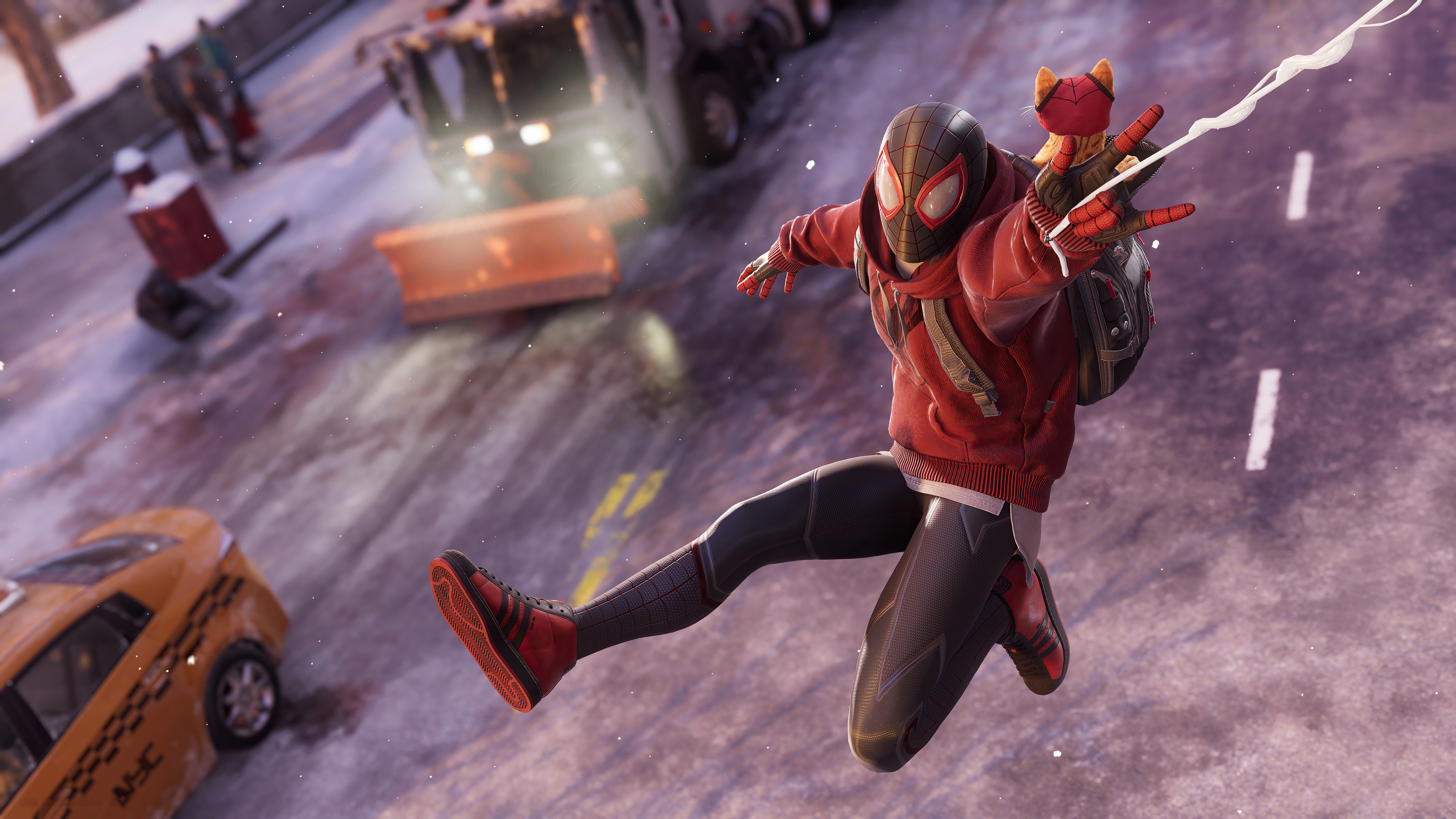 Miles Morales Wallpaper 4K, PlayStation